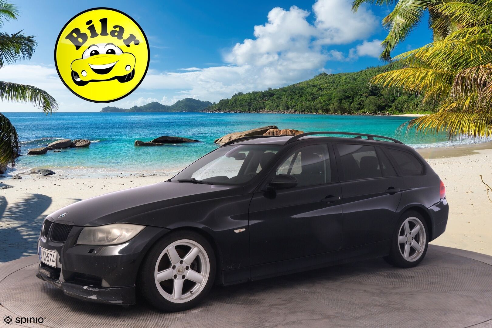 BMW 320D 2006 - YritysOutlet - Myydään vain yrityksille - | Koukku alletaittuva | Premium Audio | Prof.Nav | Urheiluistuimet | Lohko | 8kk leimaa |
