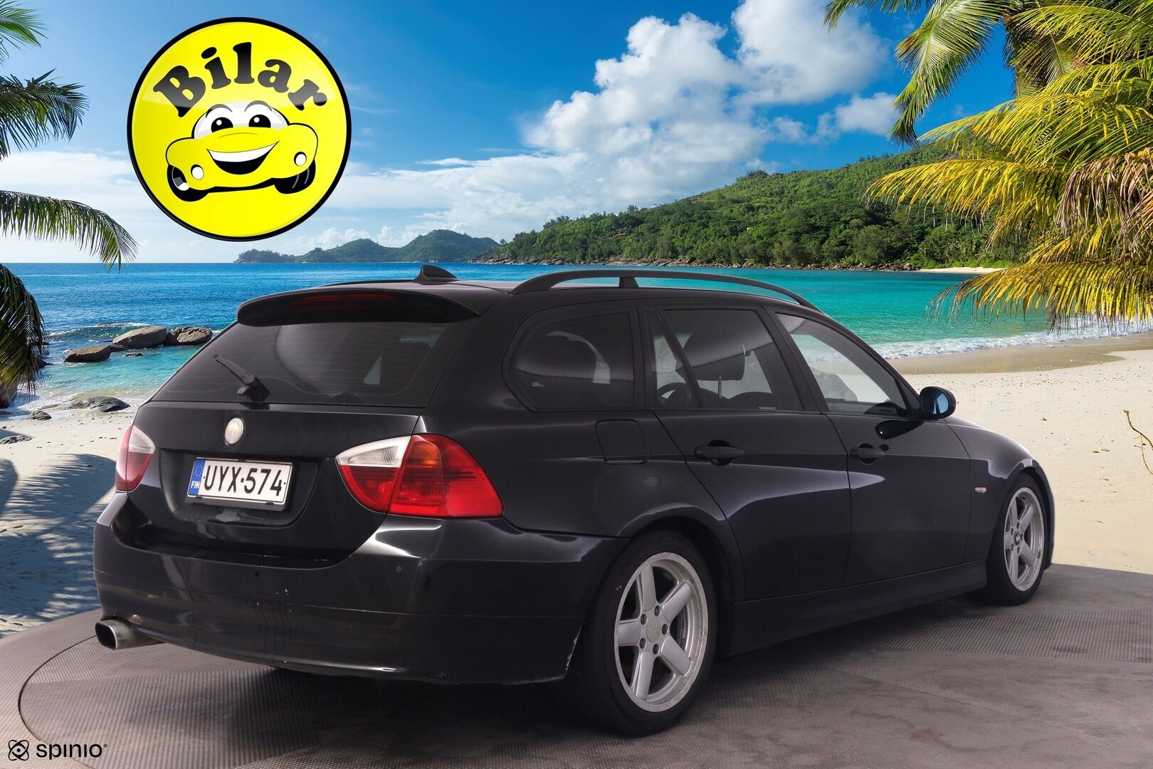 BMW 320D 2006 - YritysOutlet - Myydään vain yrityksille - | Koukku alletaittuva | Premium Audio | Prof.Nav | Urheiluistuimet | Lohko | 8kk leimaa |