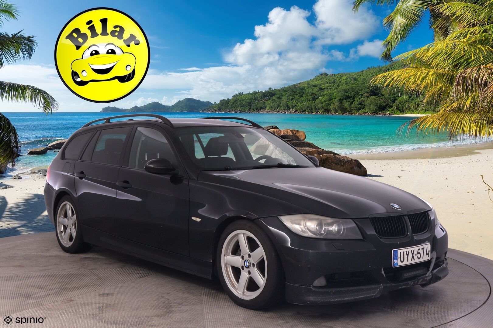 BMW 320D 2006 - YritysOutlet - Myydään vain yrityksille - | Koukku alletaittuva | Premium Audio | Prof.Nav | Urheiluistuimet | Lohko | 8kk leimaa |