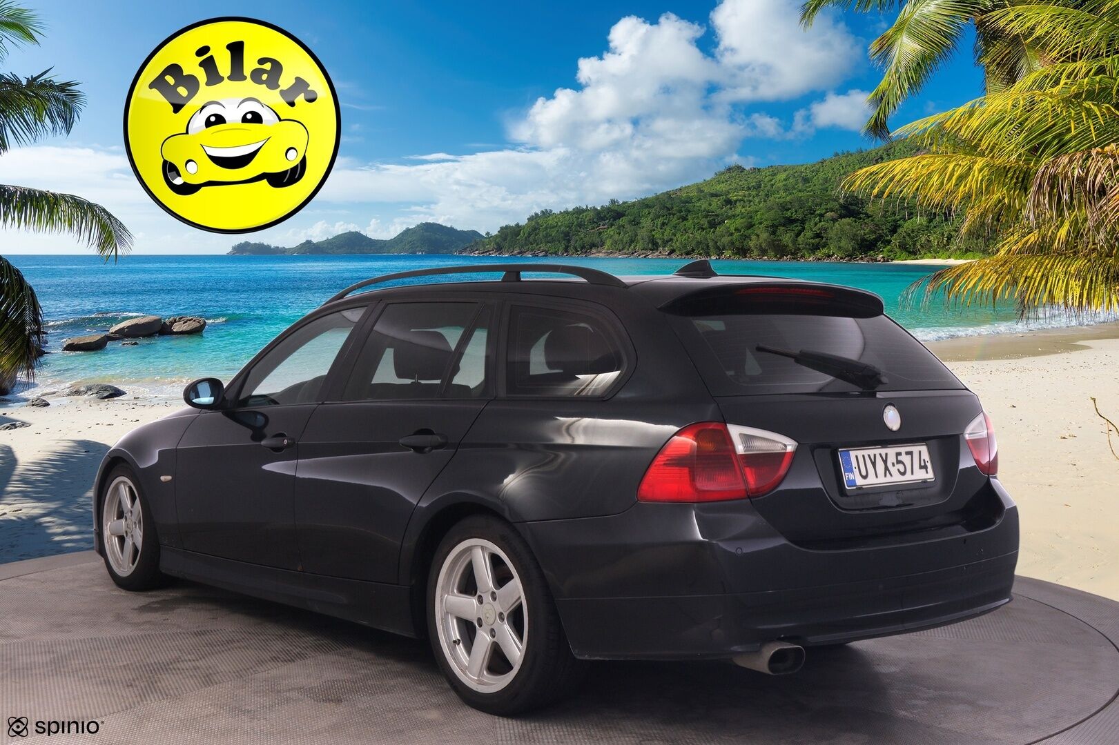 BMW 320D 2006 - YritysOutlet - Myydään vain yrityksille - | Koukku alletaittuva | Premium Audio | Prof.Nav | Urheiluistuimet | Lohko | 8kk leimaa |