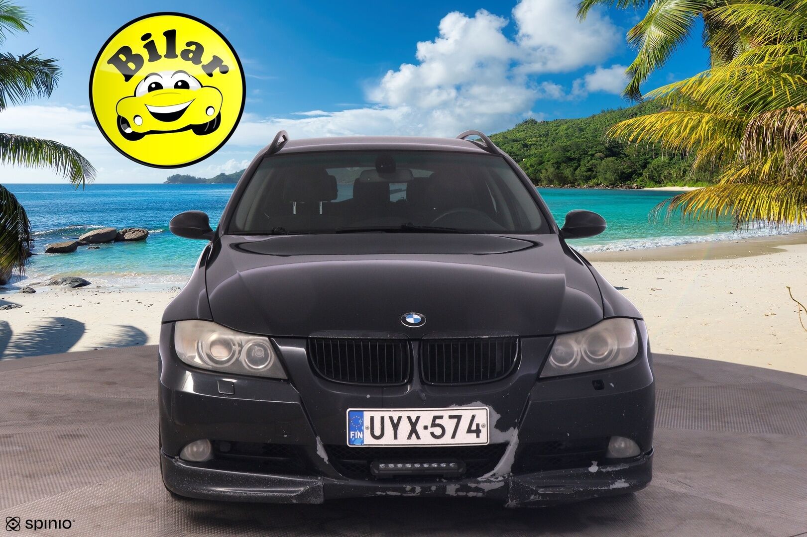 BMW 320D 2006 - YritysOutlet - Myydään vain yrityksille - | Koukku alletaittuva | Premium Audio | Prof.Nav | Urheiluistuimet | Lohko | 8kk leimaa |