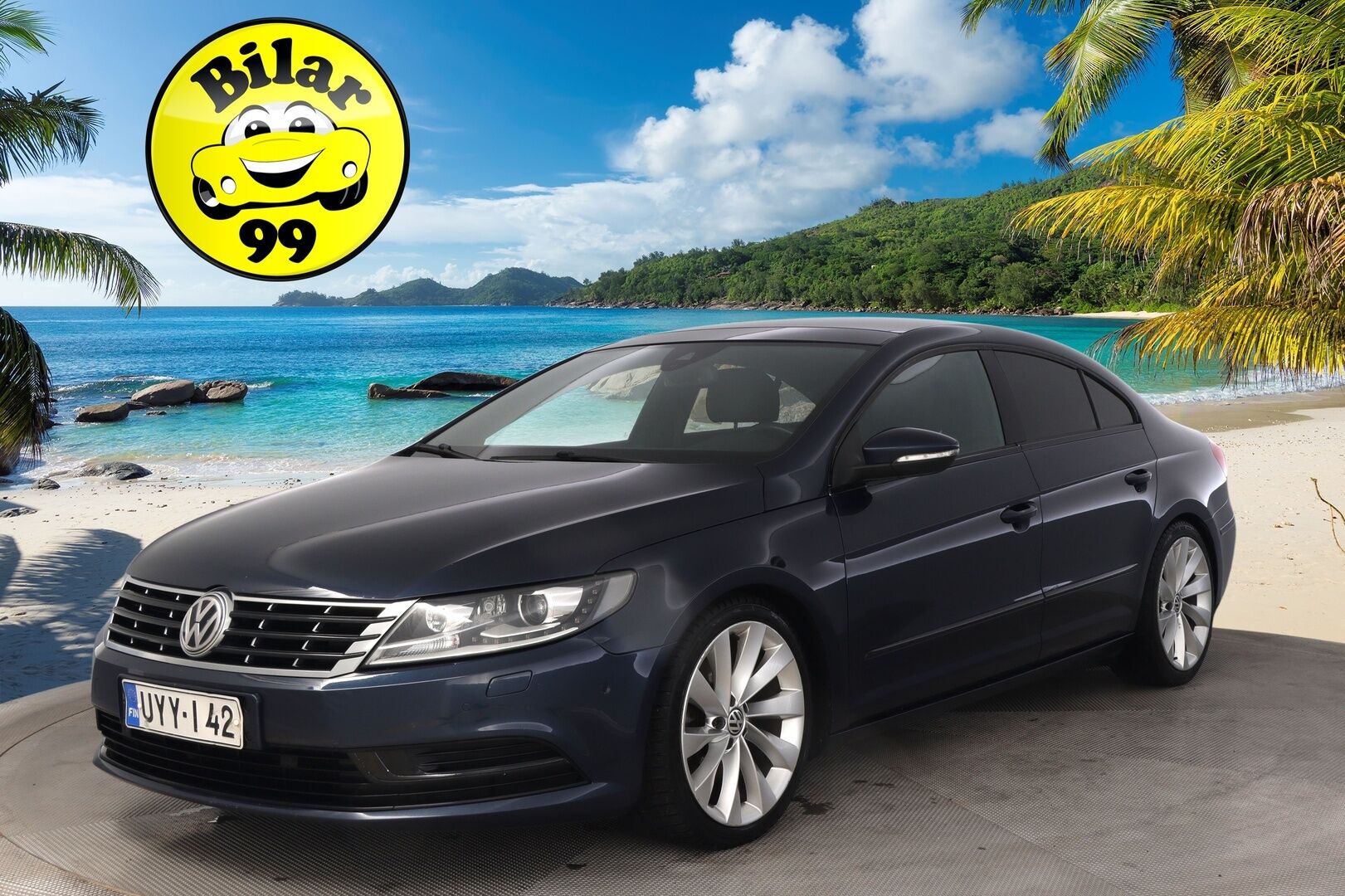 Volkswagen CC 2014 CC 2,0 TDI 130 kW (177 hv) BlueMotion Technology 4MOTION Webasto / Hieronta / Ilmastoidut Nahkapenkit / ACC / Panorama - Peruutuskamera / Nahkasisusta / DCC / Dynaudio / Mustasisäkatto / Huollettu 09/25