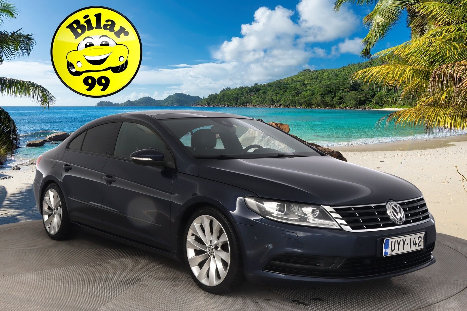 Volkswagen CC 2014 CC 2,0 TDI 130 kW (177 hv) BlueMotion Technology 4MOTION Webasto / Hieronta / Ilmastoidut Nahkapenkit / ACC / Panorama - Peruutuskamera / Nahkasisusta / DCC / Dynaudio / Mustasisäkatto / Huollettu 09/25