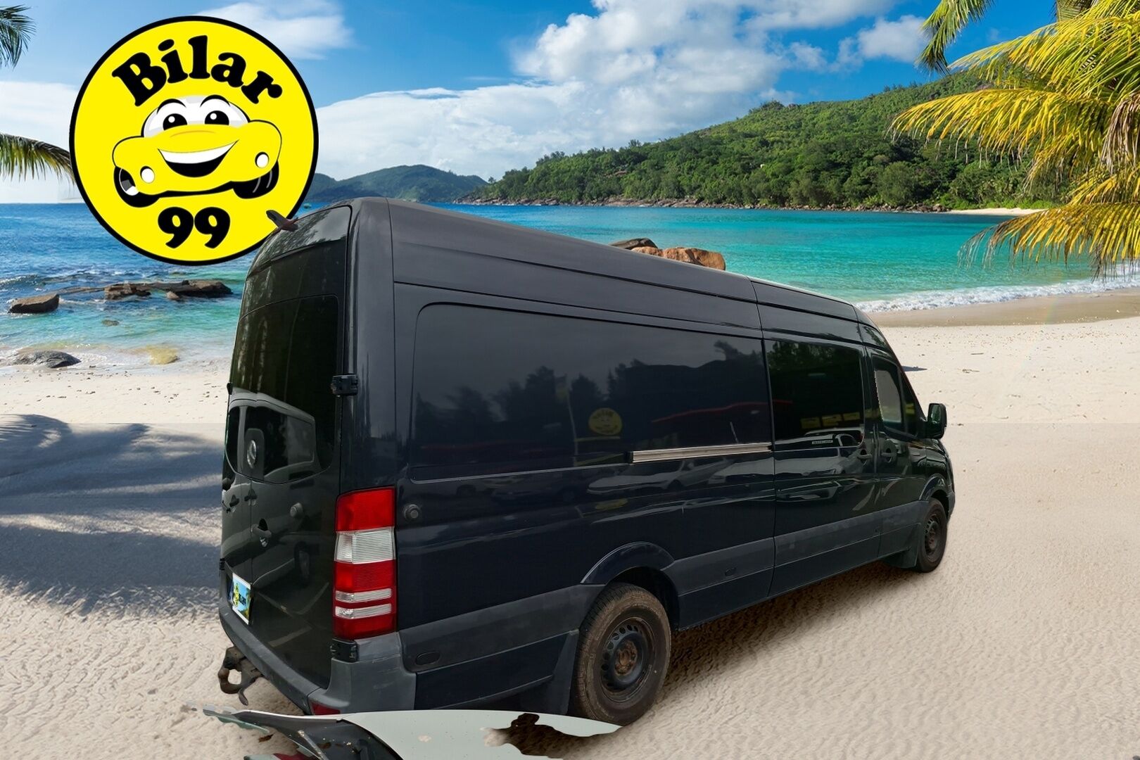 Mercedes-Benz Sprinter 2011 319CDI 3,55/43K Pitkä *Vakkari / Koukku / Ilmastointi / Xenon* - Super tilava pakettiauto! / Matkailu autoksi ruvettu rakentamaan 