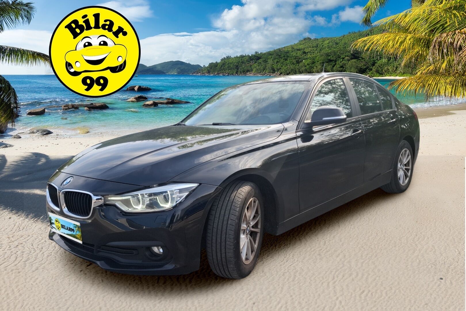 BMW 316 2016 F30 Sedan 316d A Business - | Facelift | Lohko | Särmät huollot | Tutka | Vakkari | Bluetooth | Pienet kilometrit | 2x hyväkuntoiset renkaat vanteineen |