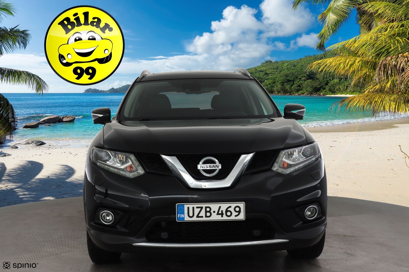 Nissan X-Trail 2015 DIG-T 163 Tekna 2WD 6 MT 7 Seats E6 * Sisätilanlämmitin / Kaistavahti / Navi / Panorama / Nahkaverhoilu / Keyless * - LED / 360° Kamera / Suomi-auto / Kahdet renkaat - HULLU BLACKWEEK KORKOTARJOUS 2,49%