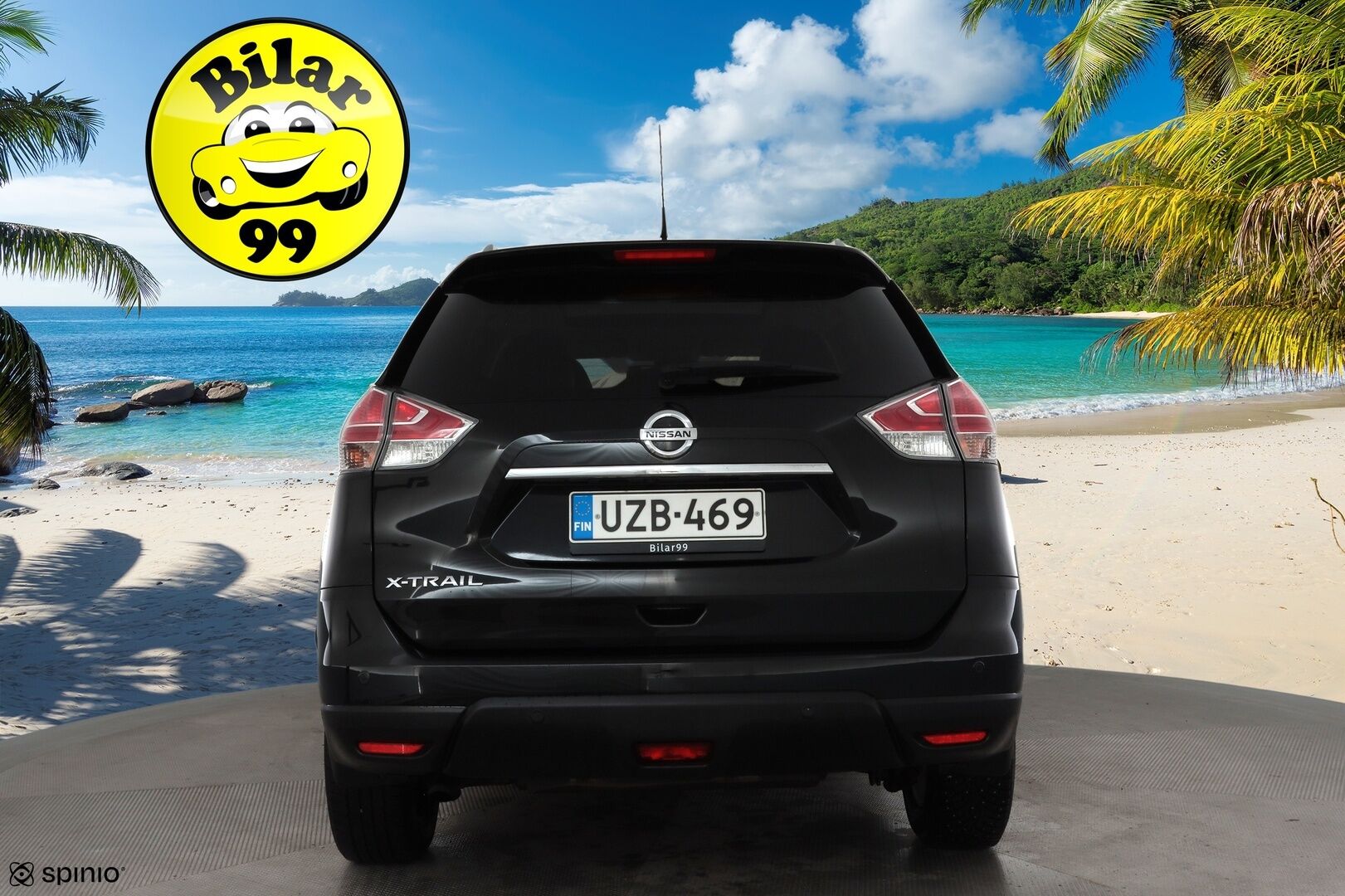 Nissan X-Trail 2015 DIG-T 163 Tekna 2WD 6 MT 7 Seats E6 * Sisätilanlämmitin / Kaistavahti / Navi / Panorama / Nahkaverhoilu / Keyless * - LED / 360° Kamera / Suomi-auto / Kahdet renkaat - HULLU BLACKWEEK KORKOTARJOUS 2,49%