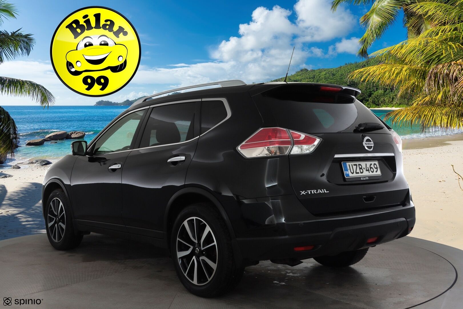 Nissan X-Trail 2015 DIG-T 163 Tekna 2WD 6 MT 7 Seats E6 * Sisätilanlämmitin / Kaistavahti / Navi / Panorama / Nahkaverhoilu / Keyless * - LED / 360° Kamera / Suomi-auto / Kahdet renkaat - HULLU BLACKWEEK KORKOTARJOUS 2,49%