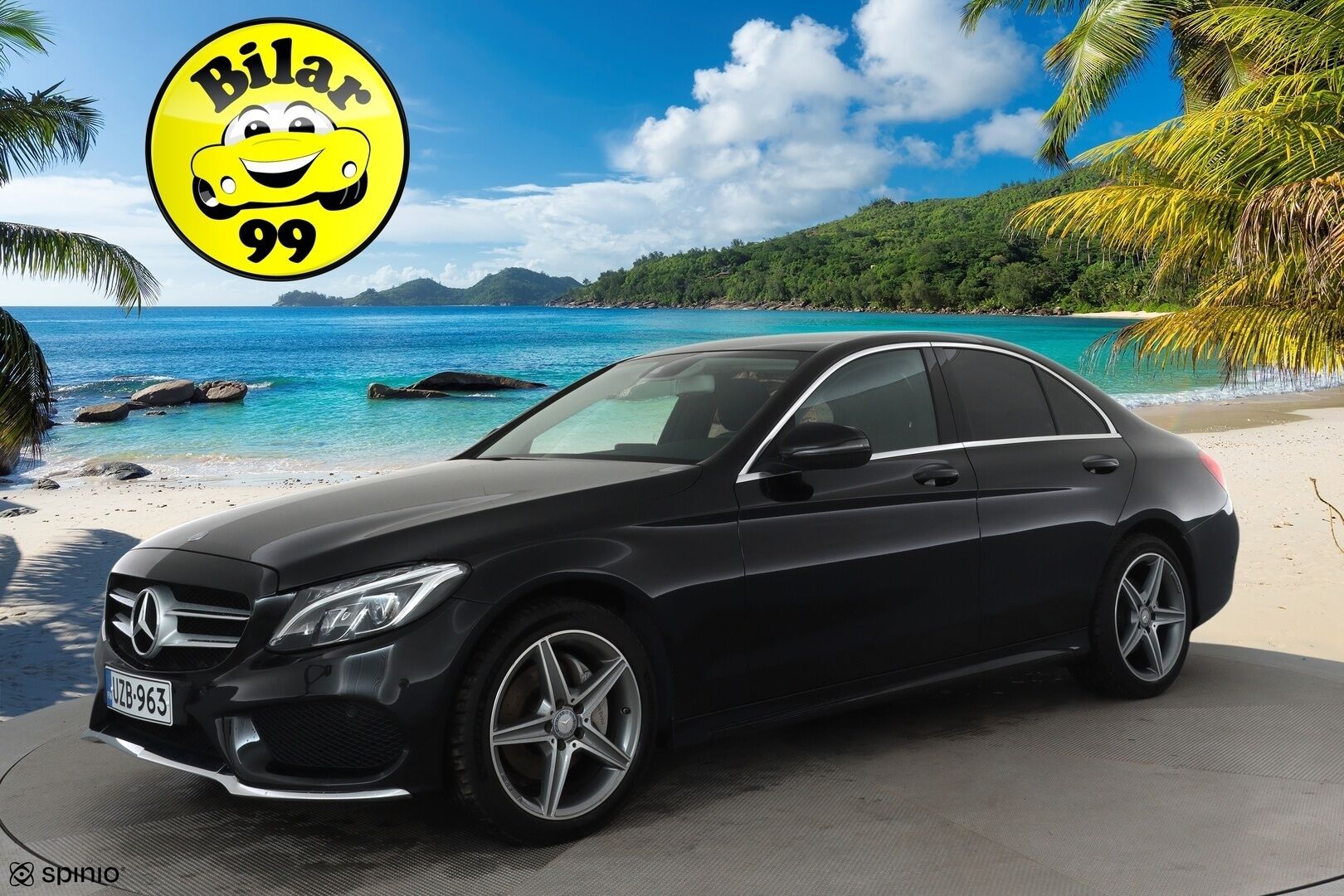 Mercedes-Benz C 2016 200 4Matic A AMG Premium Edition - | Juuri katsastettu | Webasto | Vakkari | ILS-LED | P.tutkat | Sporttipenkit | Koukku | 2x renkaat&vanteet |