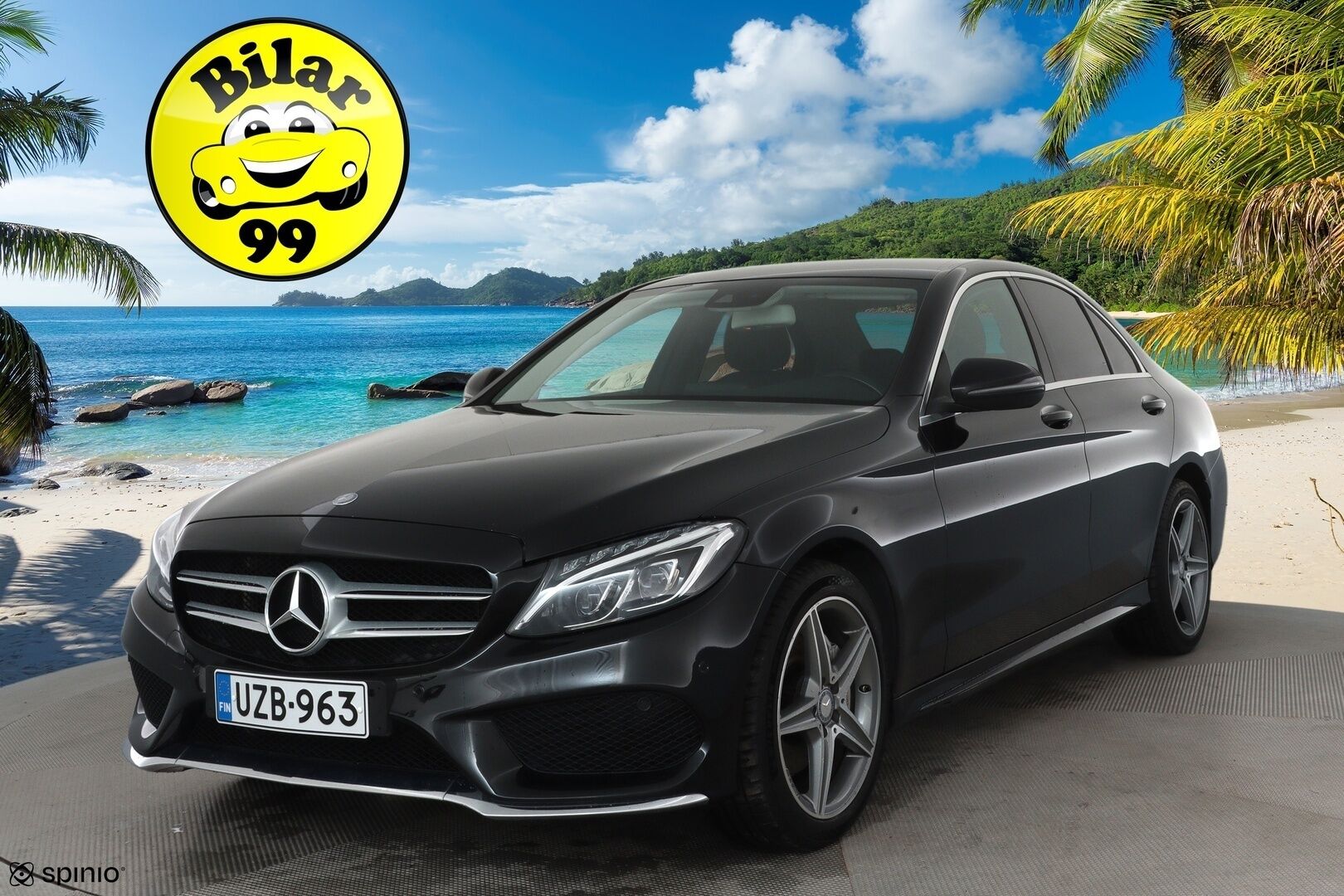 Mercedes-Benz C 2016 200 4Matic A AMG Premium Edition - | Juuri katsastettu | Webasto | Vakkari | ILS-LED | P.tutkat | Sporttipenkit | Koukku | 2x renkaat&vanteet |