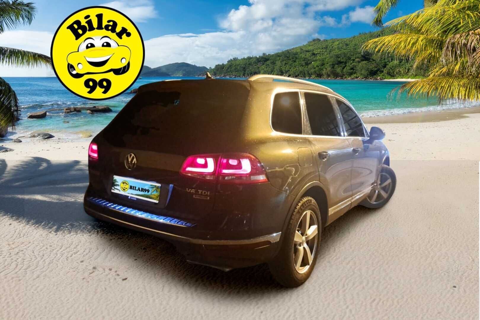 Volkswagen Touareg 2016 3,0 V6 TDI 150 kW (204 hv) 4MOTION Tiptronic-automaatti * Suomiauto / Webasto / P.Kamera / Vetokoukku / Navi * - *Muistipenkki / Kahdet renkaat vanteilla / Rautajousilla!* - HULLU BLACKWEEK KORKOTARJOUS 2,49%