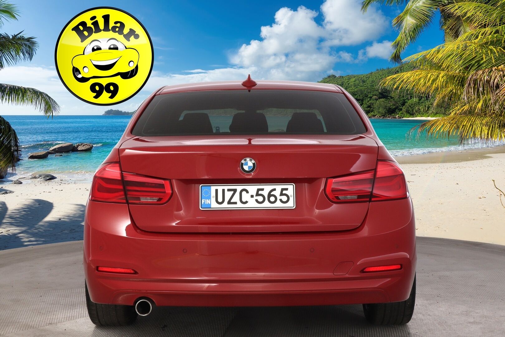BMW 316 2016 F30 LCI Sedan Business *LED / Bluetooth / P.tutkat / Lohkolämmitin & sisäpistoke / Vakkari* - 2x hyvät renkaat / Juuri huollettu!