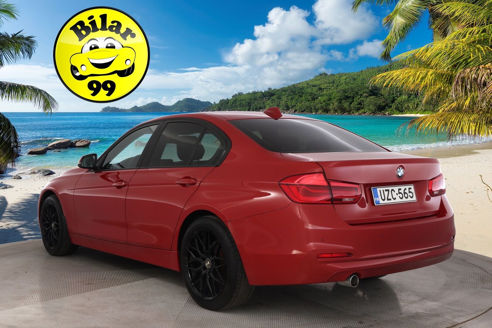 BMW 316 2016 F30 LCI Sedan Business *LED / Bluetooth / P.tutkat / Lohkolämmitin & sisäpistoke / Vakkari* - 2x hyvät renkaat / Juuri huollettu!