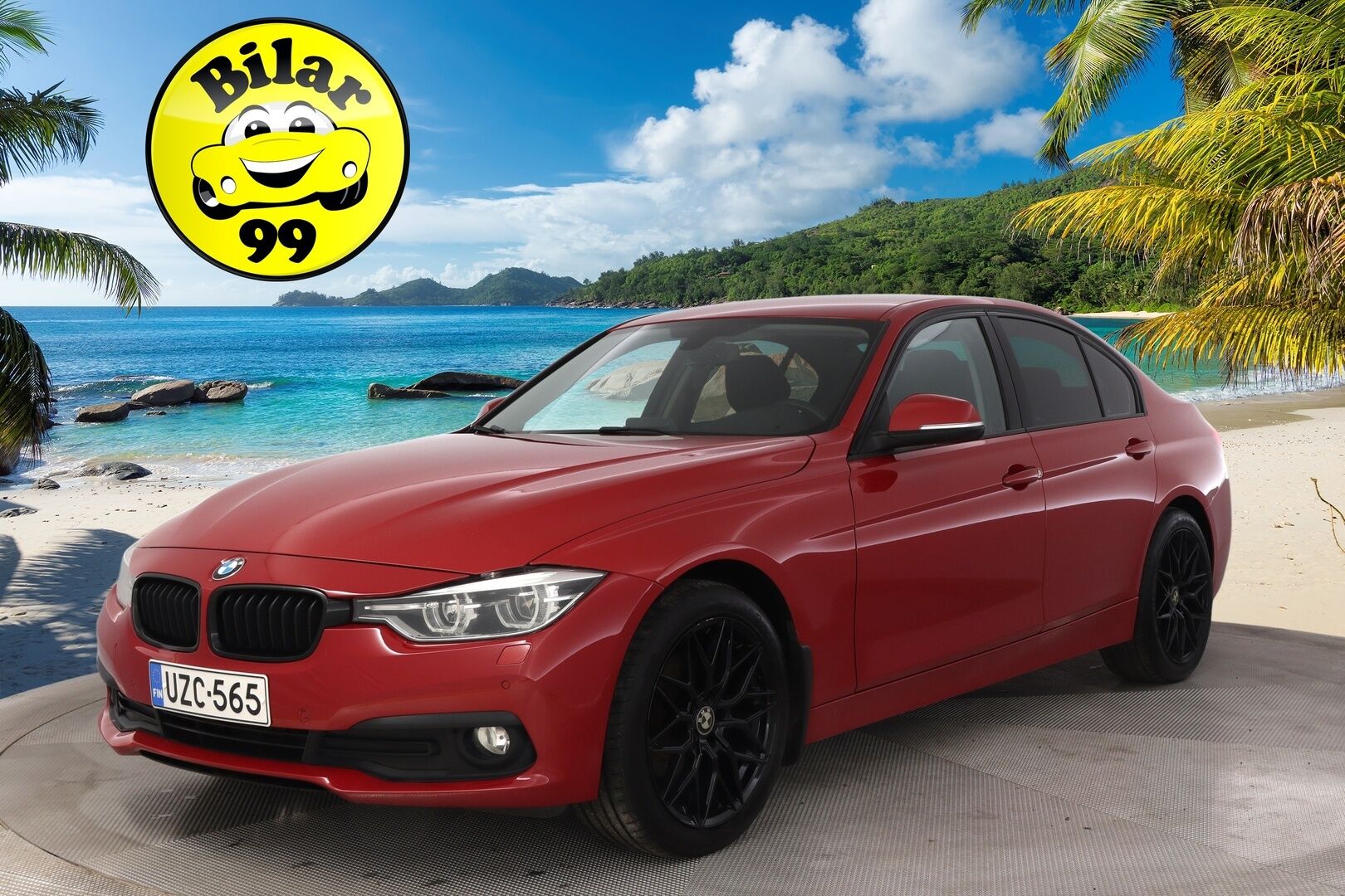 BMW 316 2016 F30 LCI Sedan Business *LED / Bluetooth / P.tutkat / Lohkolämmitin & sisäpistoke / Vakkari* - 2x hyvät renkaat / Juuri huollettu!