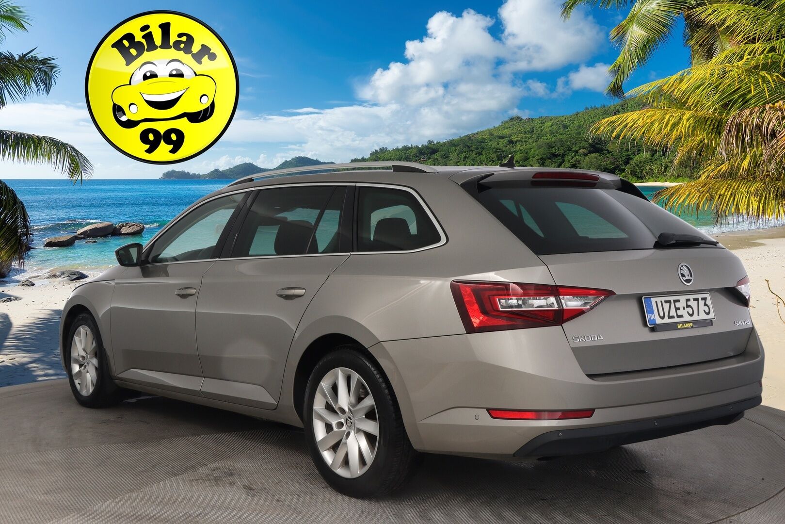 Skoda Superb 2016 Combi 2,0 TDI 150 Style DSG Autom * Webasto / Adaptiivinen vakionopeudensäädin / Canton / S-luukku / Nahka - Alcantara - Suomi-Auto / 2x Avain / 2x Renkaat & Vanteet / kaukovaloautomatiikka