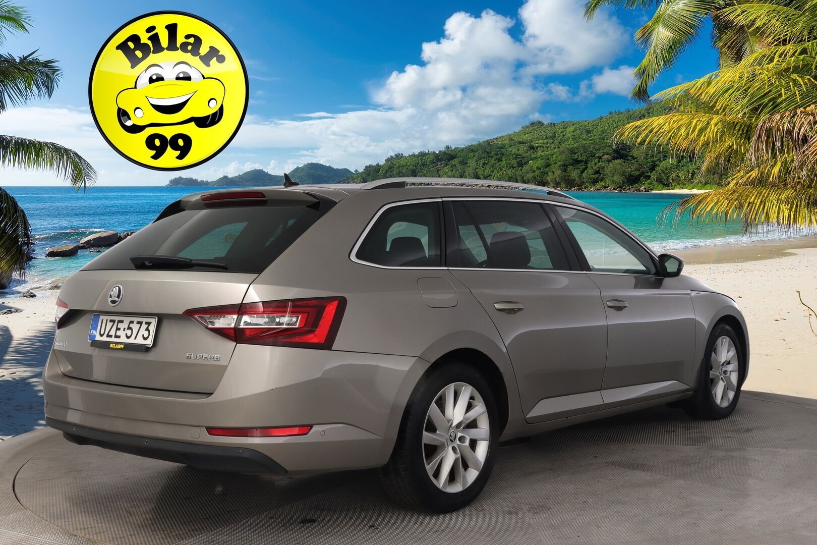 Skoda Superb 2016 Combi 2,0 TDI 150 Style DSG Autom * Webasto / Adaptiivinen vakionopeudensäädin / Canton / S-luukku / Nahka - Alcantara - Suomi-Auto / 2x Avain / 2x Renkaat & Vanteet / kaukovaloautomatiikka