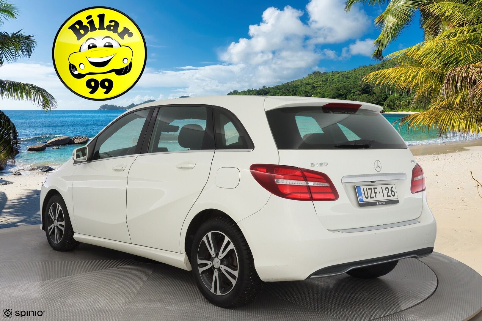 Mercedes-Benz B 2015 180 d A Premium Business *Webasto / Kamera /  Bluetooth / Vakionopeudensäädin* - Suomi-auto / Juuri katsastettu ja huollettu / Kahdet OEM Vanteet