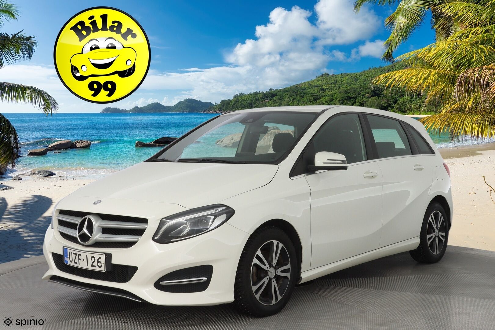 Mercedes-Benz B 2015 180 d A Premium Business *Webasto / Kamera /  Bluetooth / Vakionopeudensäädin* - Suomi-auto / Juuri katsastettu ja huollettu / Kahdet OEM Vanteet