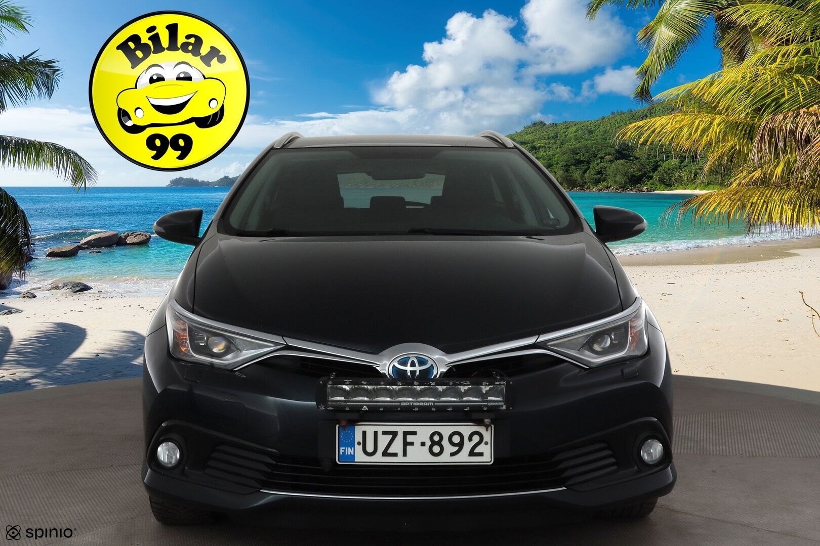 Toyota Auris 2016 Touring Sports 1,8 Hybrid Style * Lasikatto / LED / P.Kamera / Navi / Vakkari / Sisätilanlämmitin * - Suomi-auto / Kahdet renkaat aluvanteilla / Juuri huollettu!