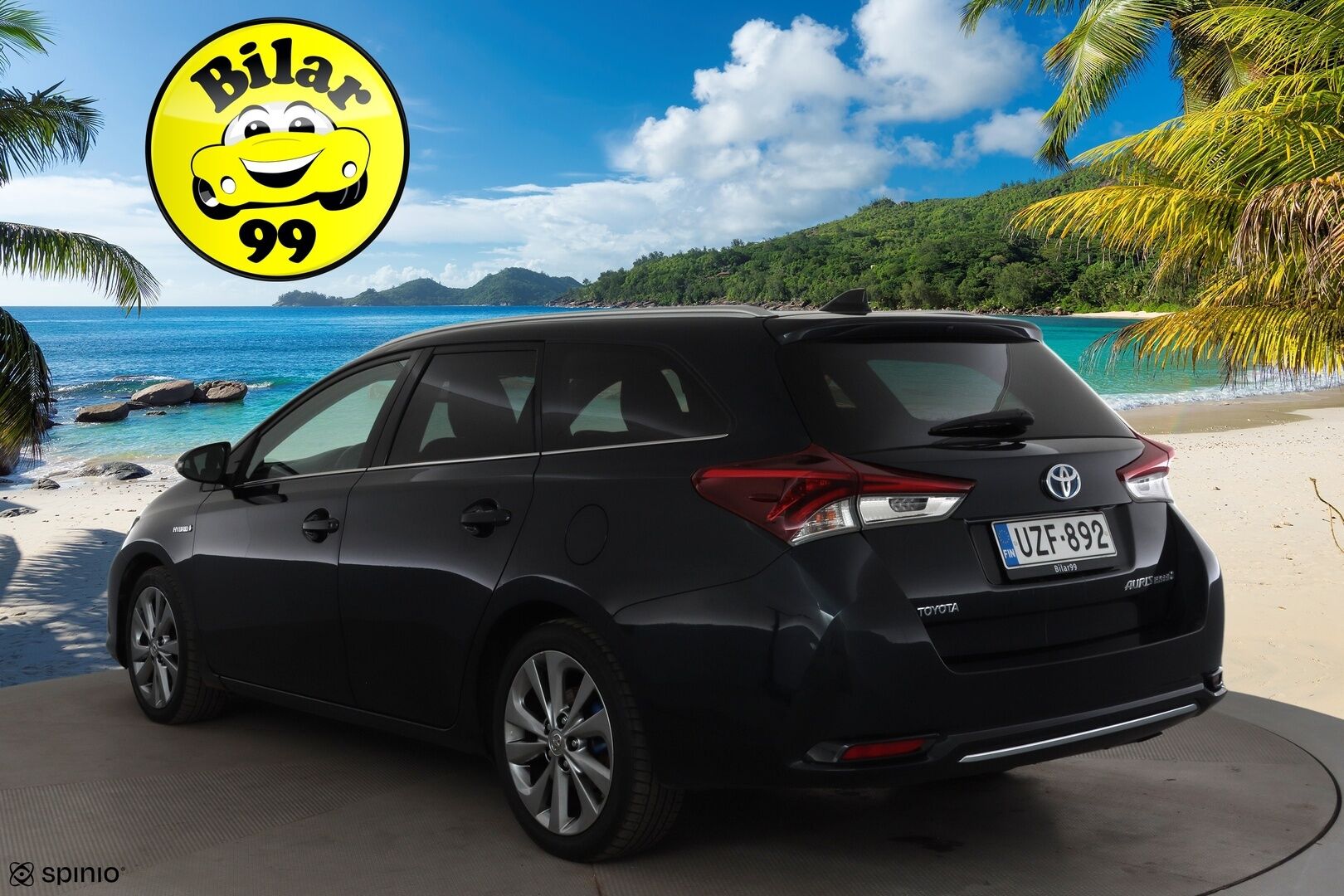 Toyota Auris 2016 Touring Sports 1,8 Hybrid Style * Lasikatto / LED / P.Kamera / Navi / Vakkari / Sisätilanlämmitin * - Suomi-auto / Kahdet renkaat aluvanteilla / Juuri huollettu!