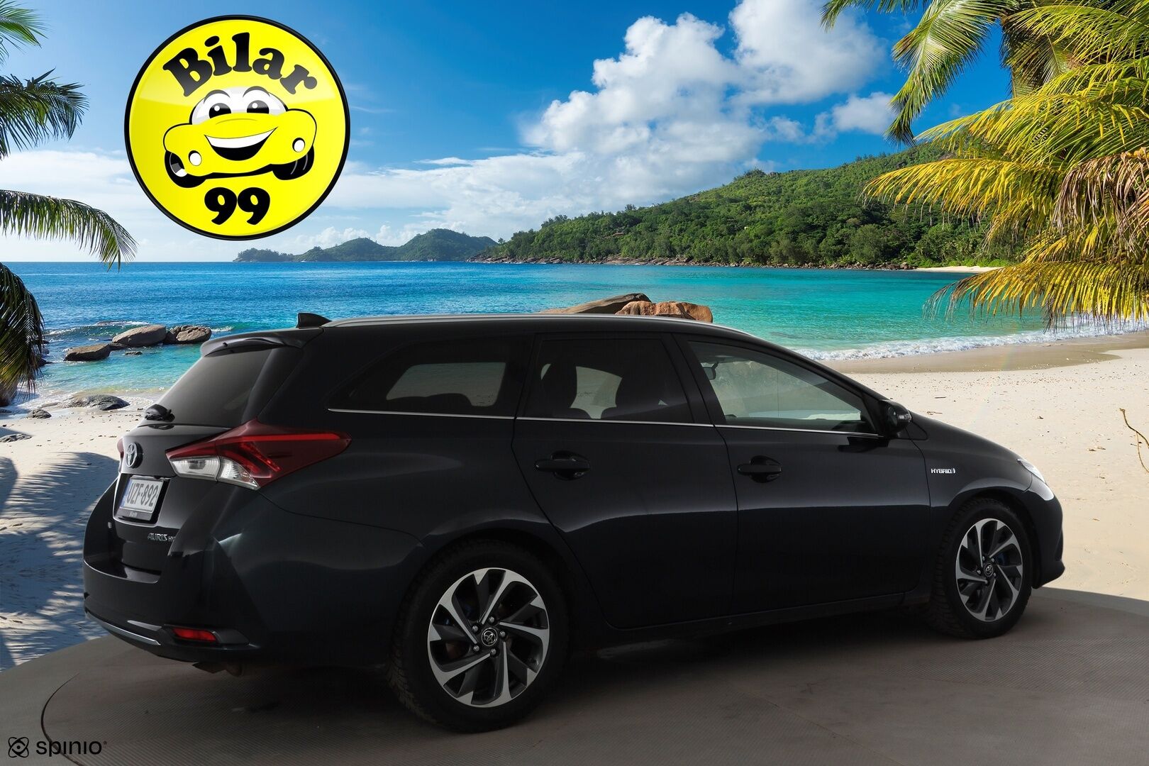 Toyota Auris 2016 Touring Sports 1,8 Hybrid Style * Lasikatto / LED / P.Kamera / Navi / Vakkari / Sisätilanlämmitin * - Suomi-auto / Kahdet renkaat aluvanteilla / Juuri huollettu!