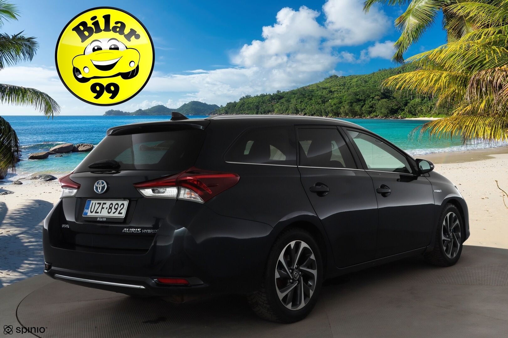 Toyota Auris 2016 Touring Sports 1,8 Hybrid Style * Lasikatto / LED / P.Kamera / Navi / Vakkari / Sisätilanlämmitin * - Suomi-auto / Kahdet renkaat aluvanteilla / Juuri huollettu!