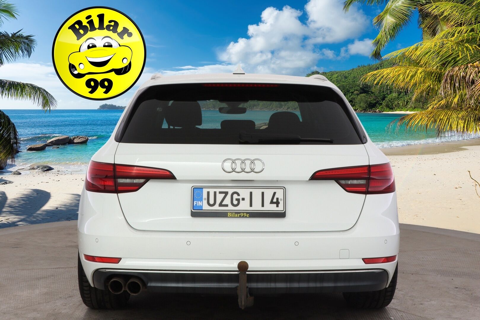 Audi A4 2017 Avant Land of quattro Sport Edition 2,0 TDI 140 kW S tronic / PA-lisälämmitin / Koukku / Sporttipenkit / Matrix LED - *Nahka-alcantara sisusta / Suomi-auto / Tutkat / 2x renkaat aluvanteilla / Vakkari*