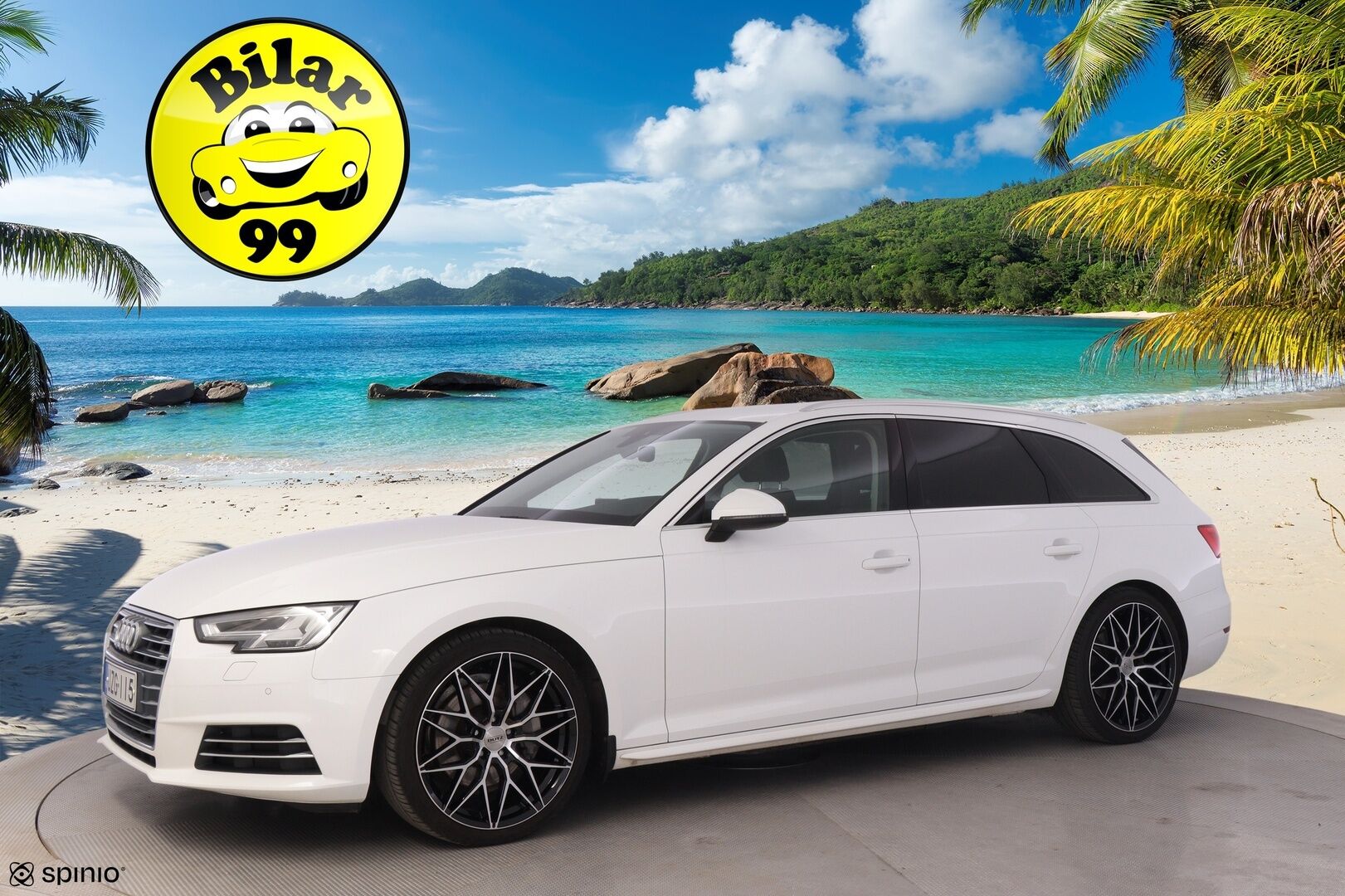 Audi A4 2016 Avant First Edition Business Sport 2,0 TDI 140 kW quattro S tronic *Webasto / Navi / Koukku / Digimittaristo / Audi Connect / Sporttinahat* - Kahdet hyvät renkaat vanteilla / Hyvä huoltohistoria - HULLUT AVAJAISHULINAT KORKOTARJOUS 3,29 %