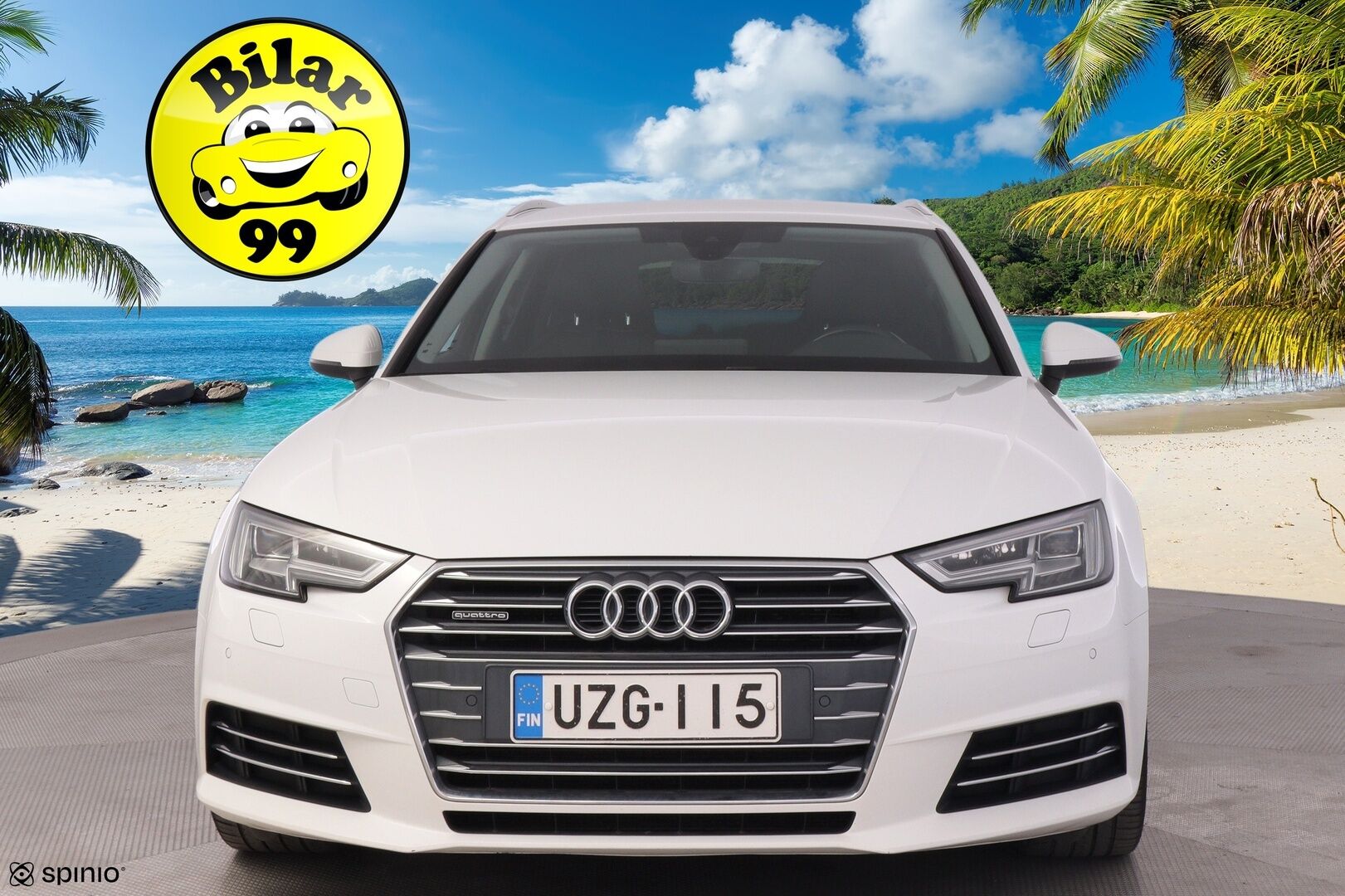 Audi A4 2016 Avant First Edition Business Sport 2,0 TDI 140 kW quattro S tronic *Webasto / Navi / Koukku / Digimittaristo / Audi Connect / Sporttinahat* - Kahdet hyvät renkaat vanteilla / Hyvä huoltohistoria - HULLUT AVAJAISHULINAT KORKOTARJOUS 3,29 %