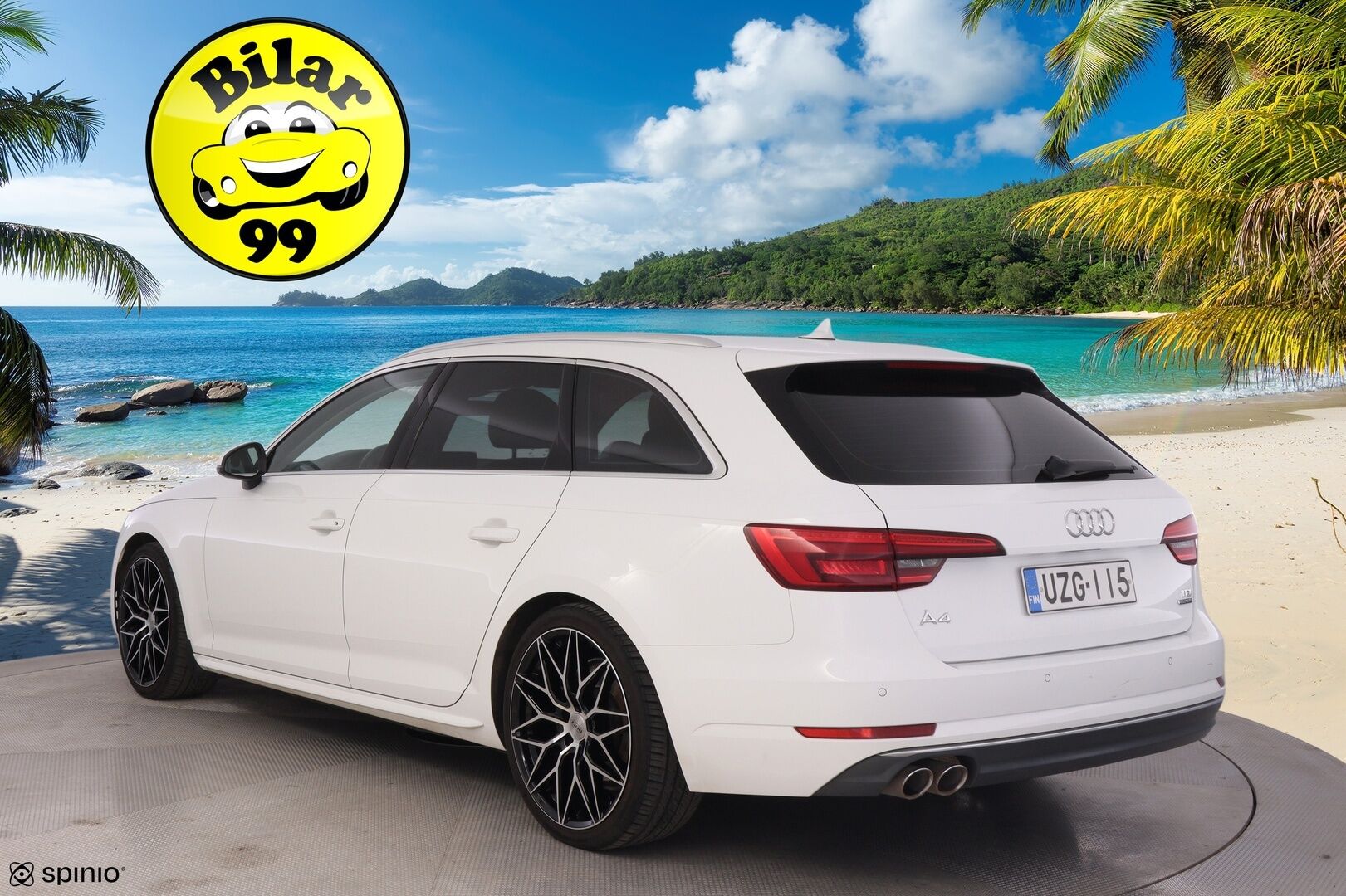 Audi A4 2016 Avant First Edition Business Sport 2,0 TDI 140 kW quattro S tronic *Webasto / Navi / Koukku / Digimittaristo / Audi Connect / Sporttinahat* - Kahdet hyvät renkaat vanteilla / Hyvä huoltohistoria - HULLUT AVAJAISHULINAT KORKOTARJOUS 3,29 %