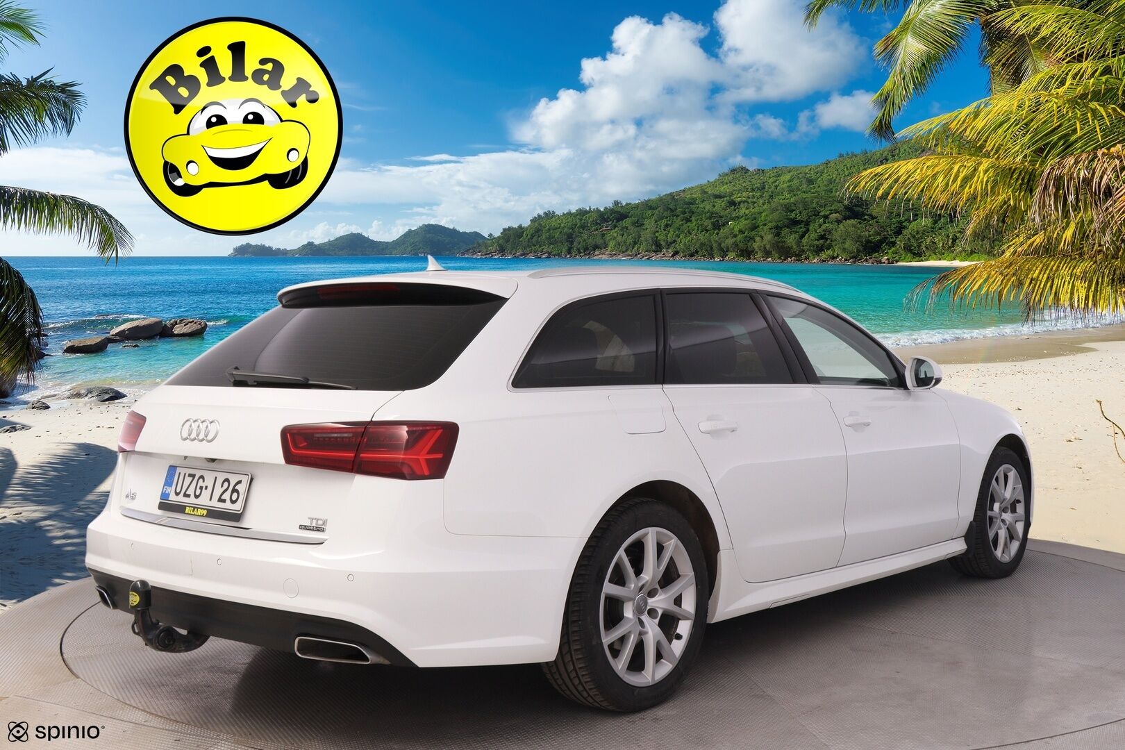 Audi A6 2017 Avant S Line Business Sport 2,0 TDI 140 kW quattro S tronic - Hihna juuri vaihdettu | Webasto | Sporttipenkit | P.Kamera | Koukku | S.Luukku | LED | 