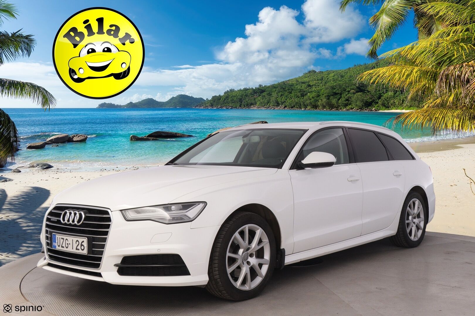 Audi A6 2017 Avant S Line Business Sport 2,0 TDI 140 kW quattro S tronic - Hihna juuri vaihdettu | Webasto | Sporttipenkit | P.Kamera | Koukku | S.Luukku | LED | 