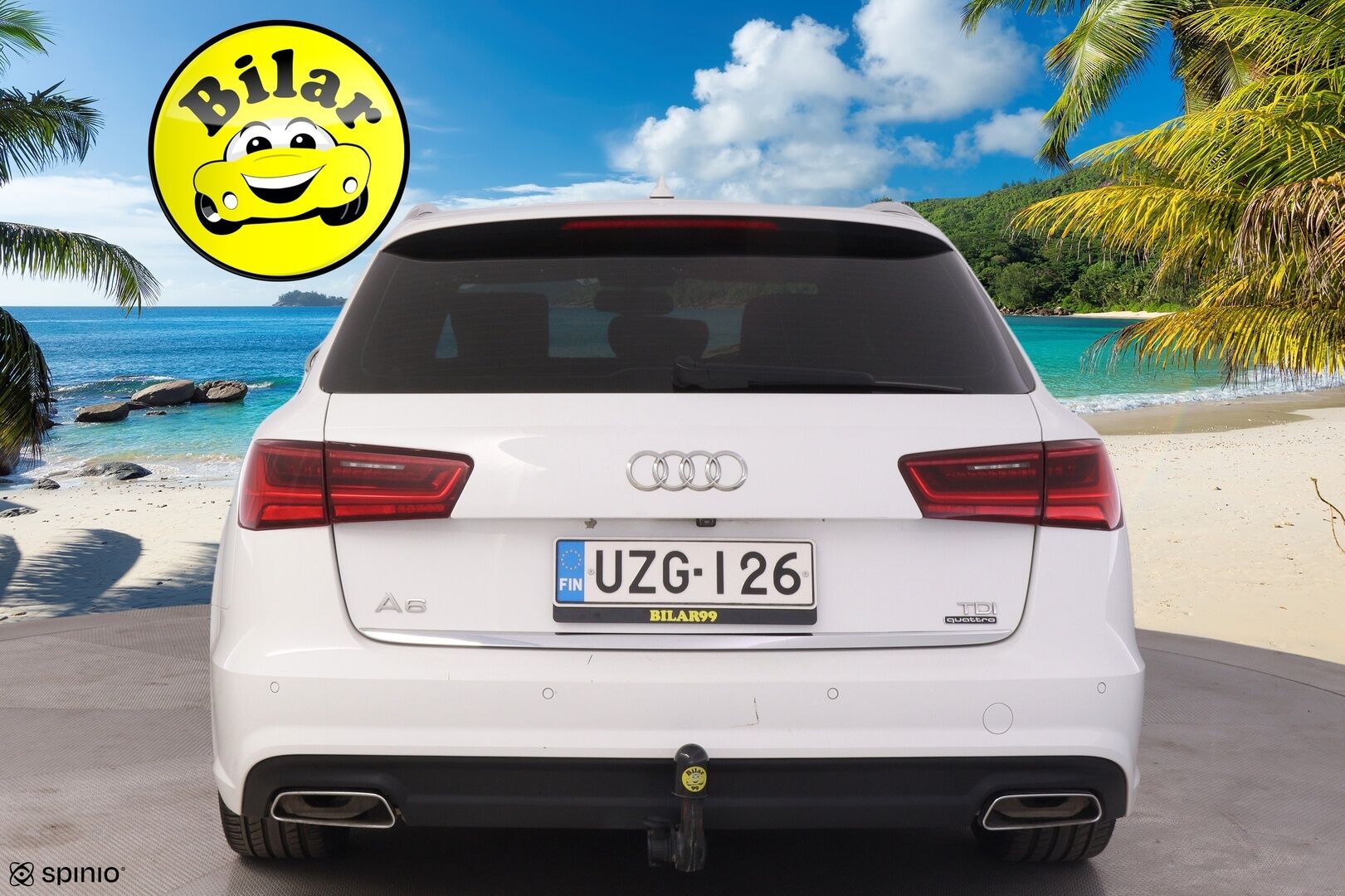 Audi A6 2017 Avant S Line Business Sport 2,0 TDI 140 kW quattro S tronic - Hihna juuri vaihdettu | Webasto | Sporttipenkit | P.Kamera | Koukku | S.Luukku | LED | 