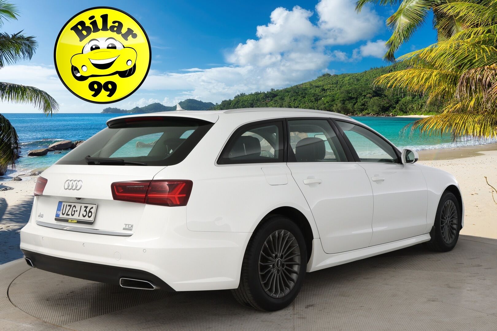 Audi A6 2017 Avant Business Sport 2,0 TDI 110 kW ultra S tronic *Webasto / P.Kamera / Koukku / Sporttipenkit* - *Autossa Nahka-alcantara verhoilu / Tutkat / BT / 2x Alut*