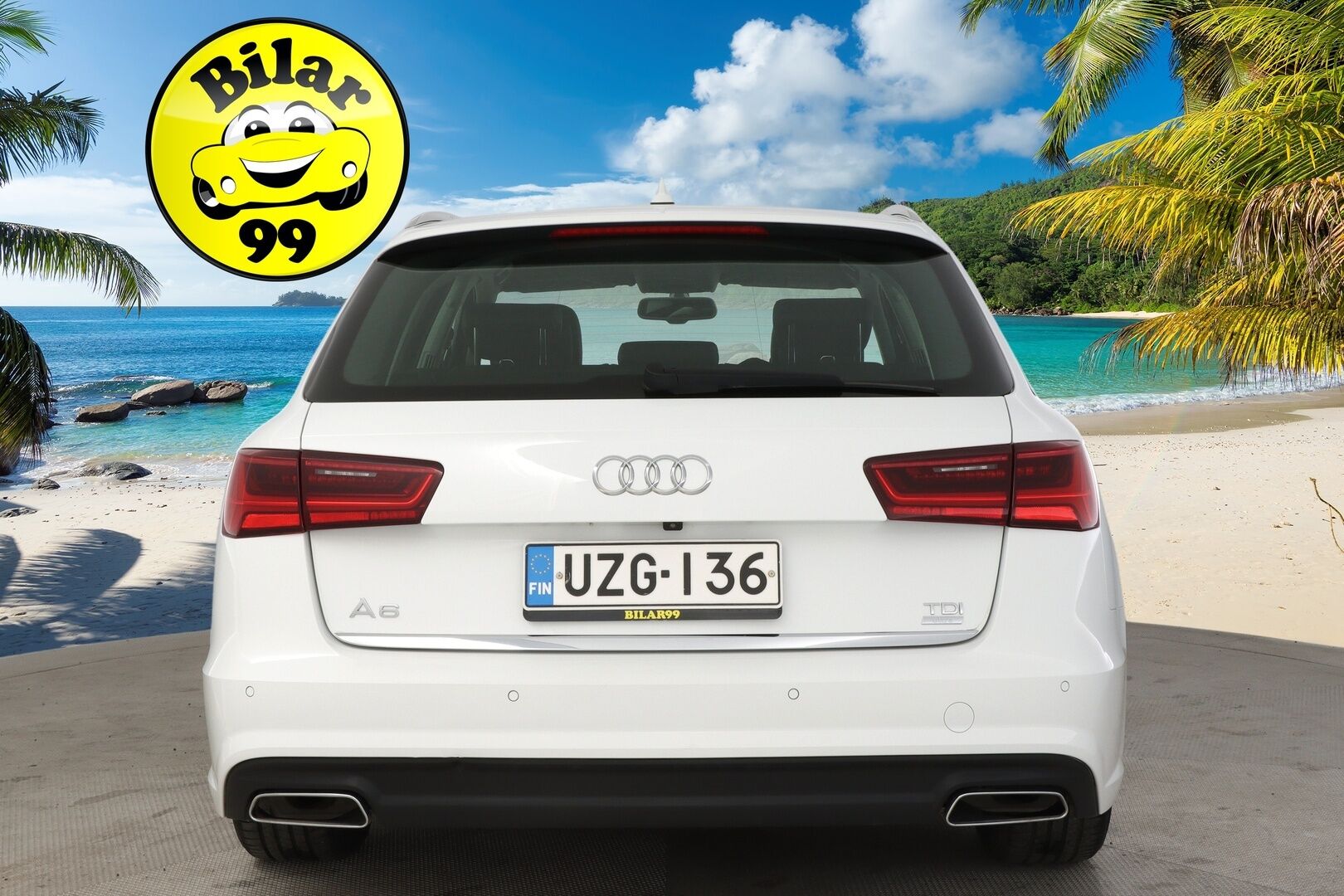 Audi A6 2017 Avant Business Sport 2,0 TDI 110 kW ultra S tronic *Webasto / P.Kamera / Koukku / Sporttipenkit* - *Autossa Nahka-alcantara verhoilu / Tutkat / BT / 2x Alut*