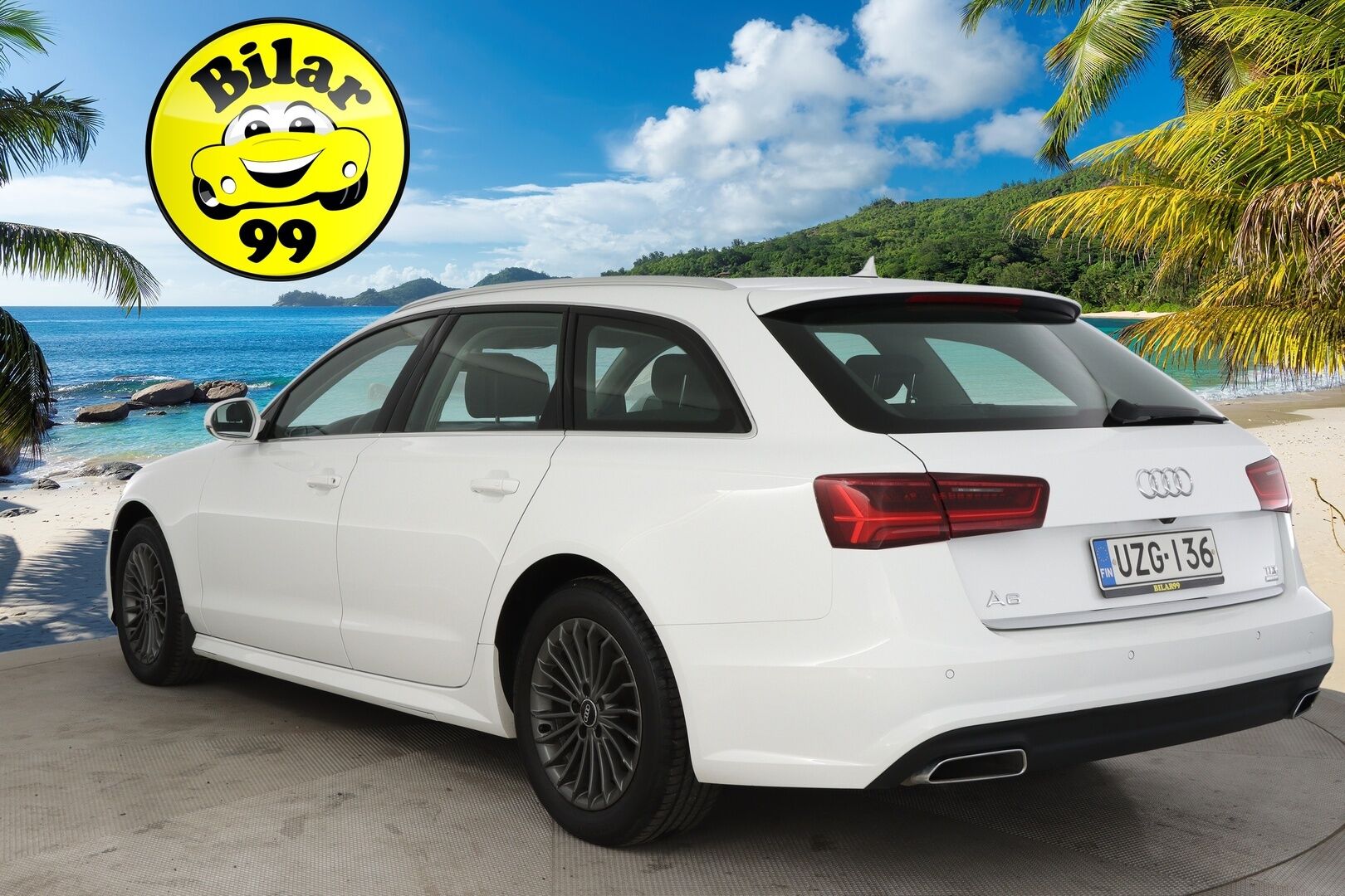 Audi A6 2017 Avant Business Sport 2,0 TDI 110 kW ultra S tronic *Webasto / P.Kamera / Koukku / Sporttipenkit* - *Autossa Nahka-alcantara verhoilu / Tutkat / BT / 2x Alut*
