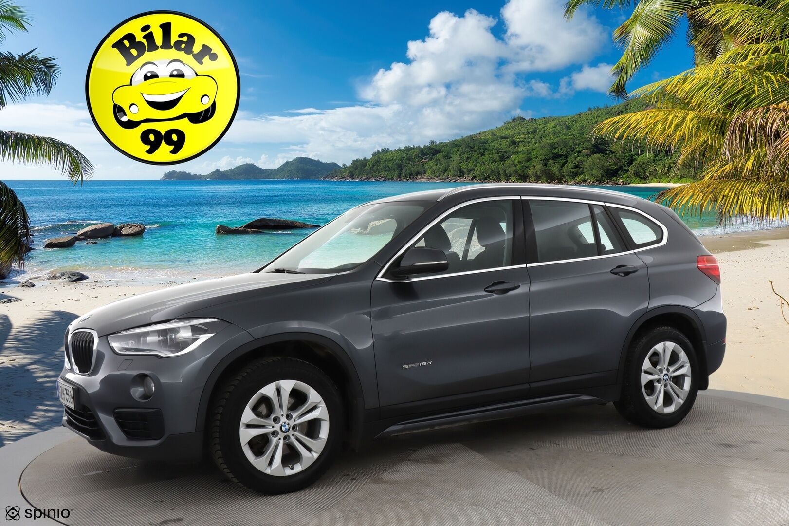 BMW X1 2016 F48 sDrive 18d A Business Sport * Sport istuimet / Vakkari / Sähkökontti / Koukku / Lohko+sisä / Led* - HULLUT AVAJAISHULINAT KORKOTARJOUS 3,29 %