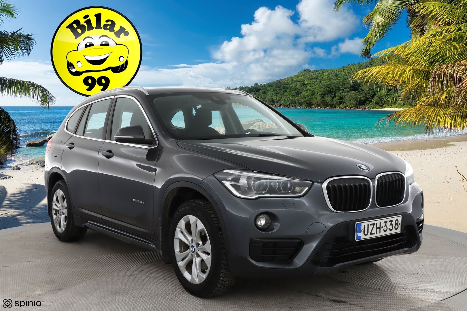 BMW X1 2016 F48 sDrive 18d A Business Sport * Sport istuimet / Vakkari / Sähkökontti / Koukku / Lohko+sisä / Led* - HULLUT AVAJAISHULINAT KORKOTARJOUS 3,29 %