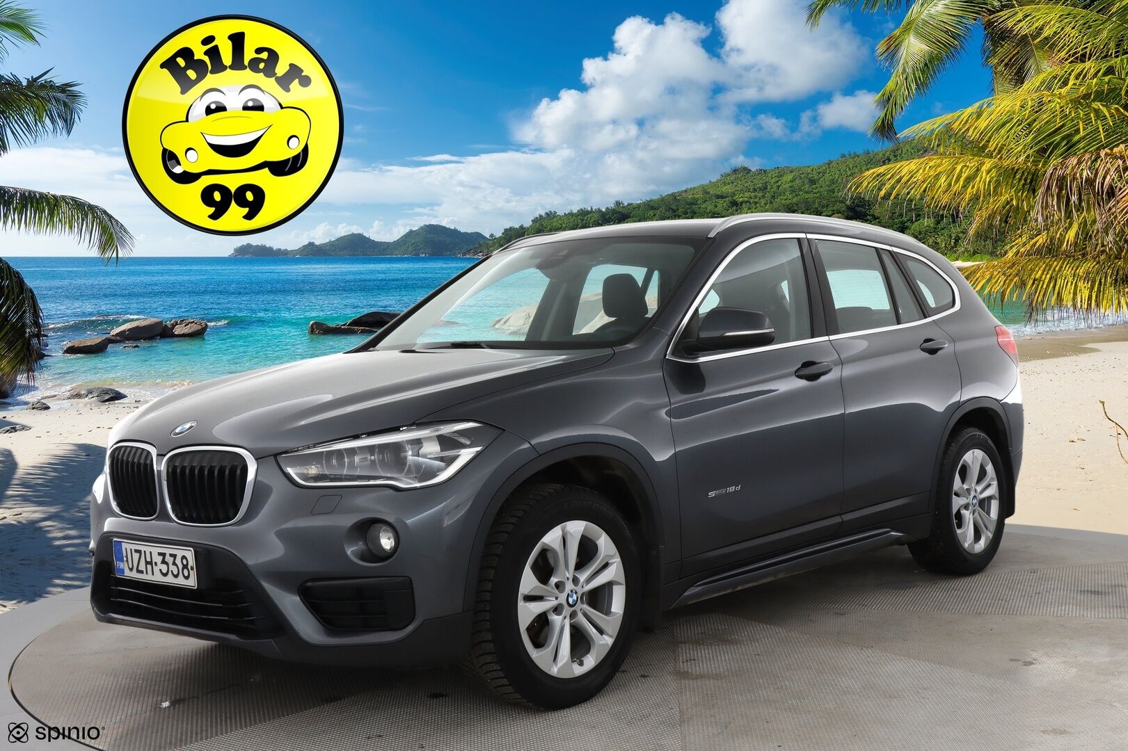 BMW X1 2016 F48 sDrive 18d A Business Sport * Sport istuimet / Vakkari / Sähkökontti / Koukku / Lohko+sisä / Led* - HULLUT AVAJAISHULINAT KORKOTARJOUS 3,29 %