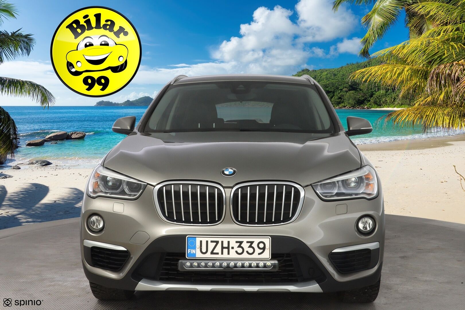 BMW X1 2016 F48 xDrive18d A Business xLine * Vakkari / Tutka / Koukku / Navi / Lohko * * - Suomi-auto / Kahdet renkaat alumiinivanteilla / Neliveto / Myydään juuri huollettuna!