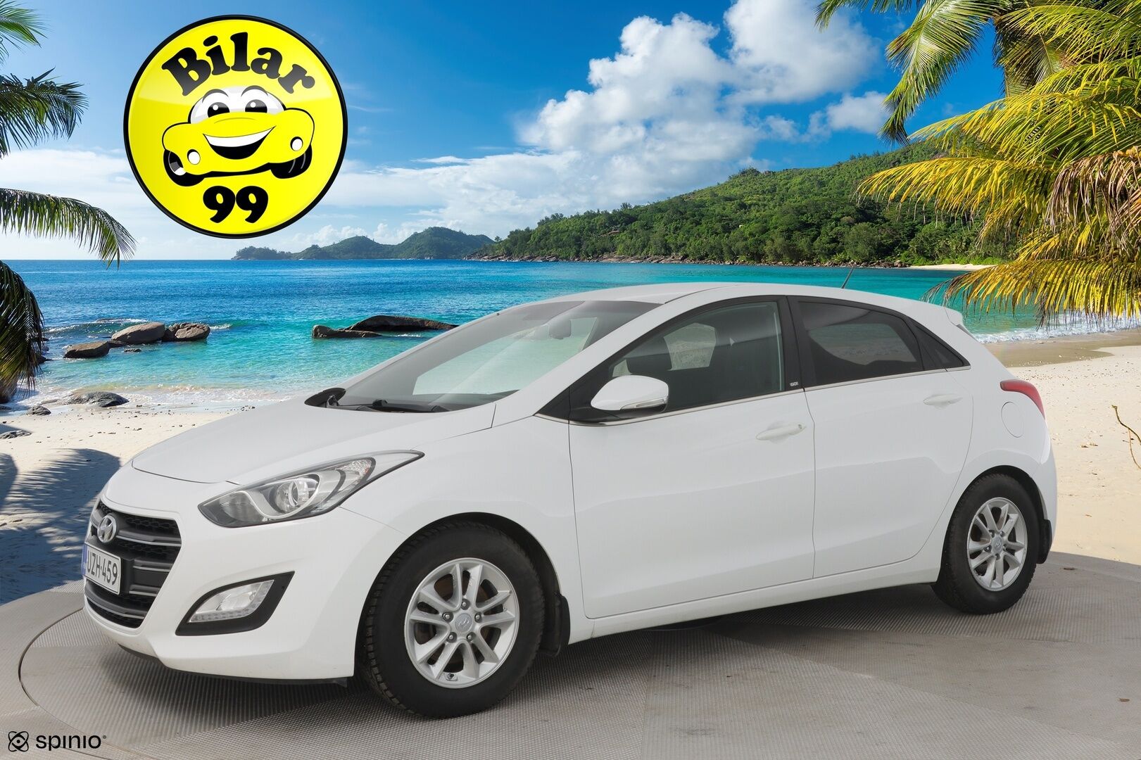 Hyundai i30 5d 2017 1,6 6MT ISG GO! * / Tutkat/ Ratinlämmitin/ Isofix/ Lohko * - Kahdet renkaat, Pienet kilometrit - Osta nyt, maksa vasta ensi vuonna