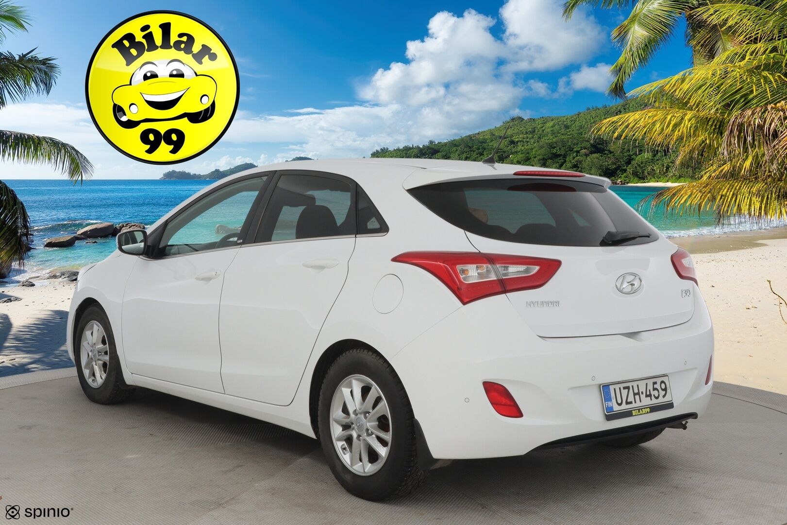 Hyundai i30 5d 2017 1,6 6MT ISG GO! * / Tutkat/ Ratinlämmitin/ Isofix/ Lohko * - Kahdet renkaat, Pienet kilometrit - Osta nyt, maksa vasta ensi vuonna