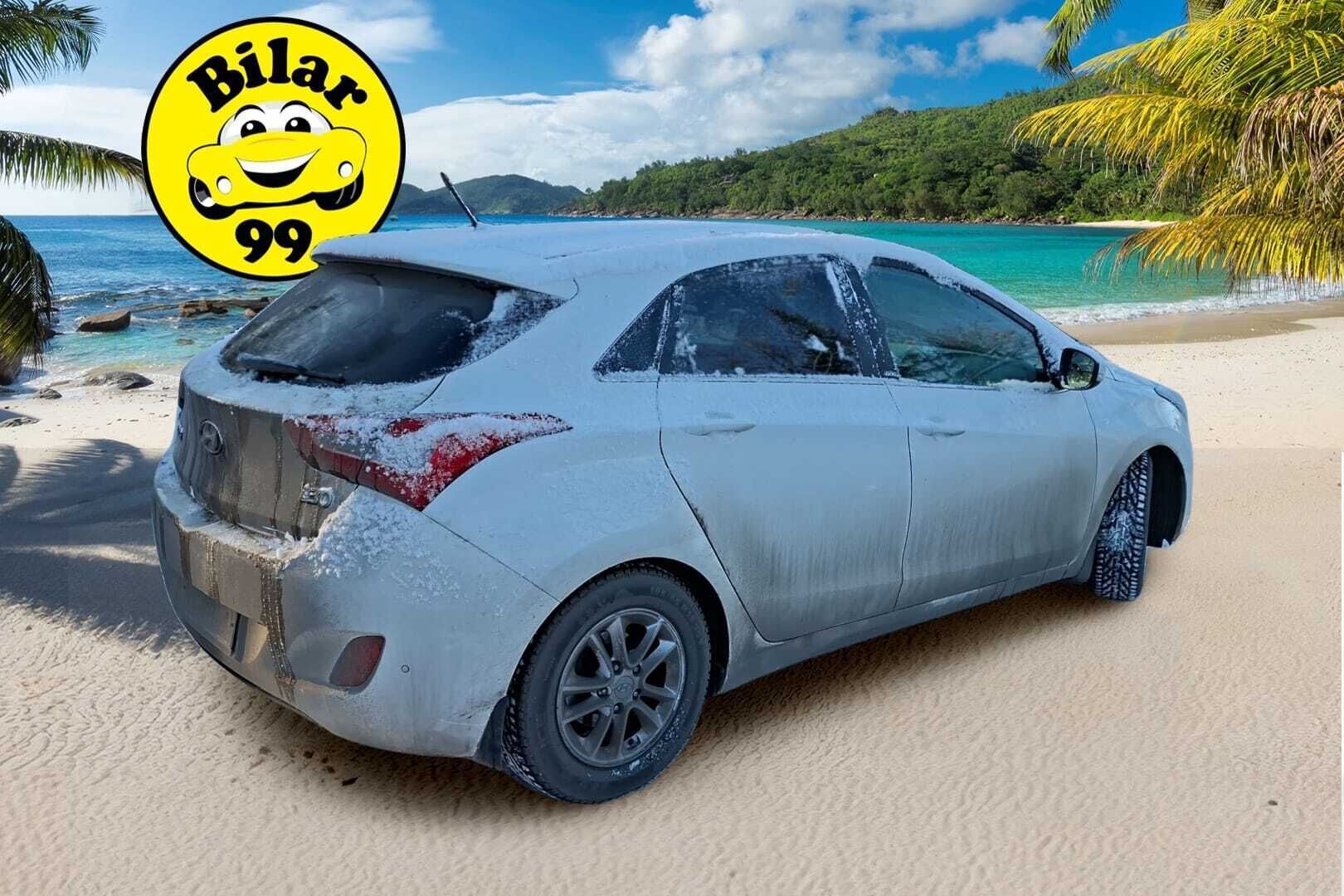 Hyundai i30 5d 2016 1,6 6MT ISG GO! * / Tutkat/ Ratinlämmitin/ Isofix/ Lohko * - Kahdet renkaat, Pienet kilometrit - Osta nyt, maksa vasta ensi vuonna