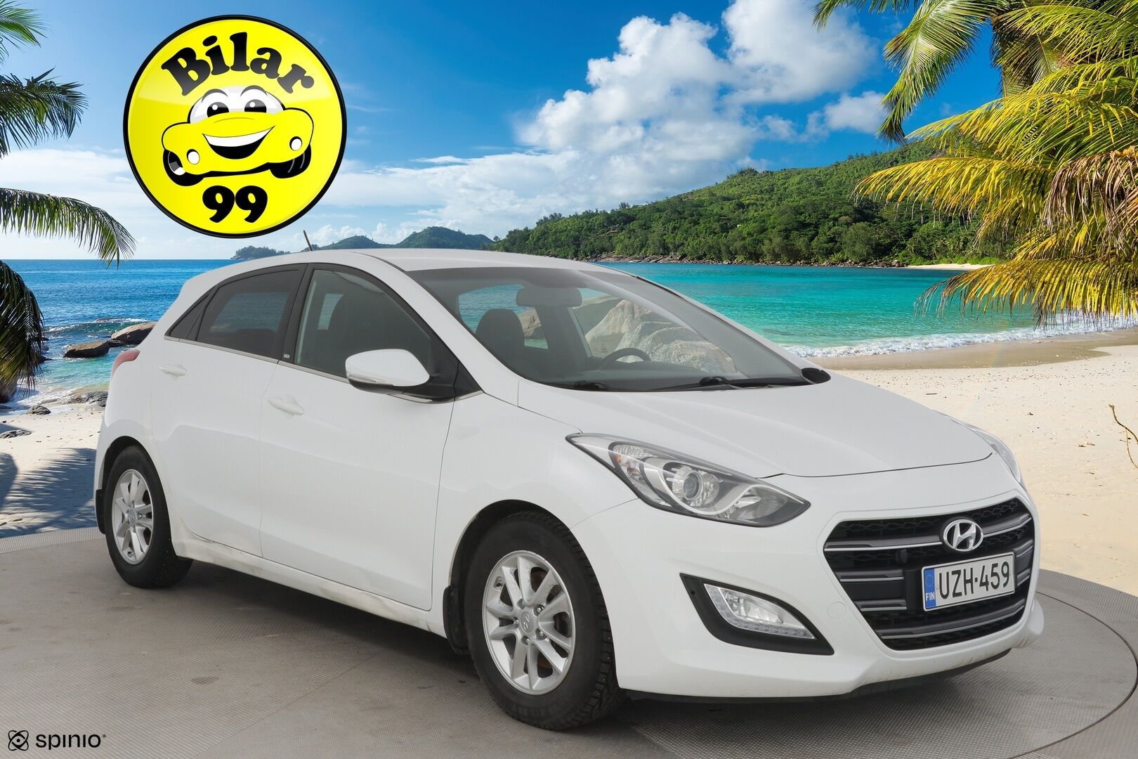 Hyundai i30 5d 2017 1,6 6MT ISG GO! * / Tutkat/ Ratinlämmitin/ Isofix/ Lohko * - Kahdet renkaat, Pienet kilometrit - Osta nyt, maksa vasta ensi vuonna