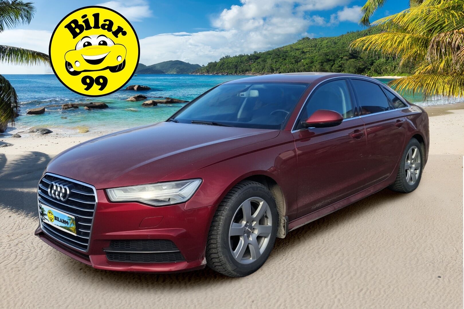 Audi A6 2017 Sedan Business Sport 2,0 TDI 110 kW ultra S tronic *Webasto / Koukku / Kamera / Vakkari / Puolinahat* - Suomi-auto / Kahdet alumiinivanteet / Särmät huollot! - HULLUT AVAJAISHULINAT KORKOTARJOUS 3,29 %
