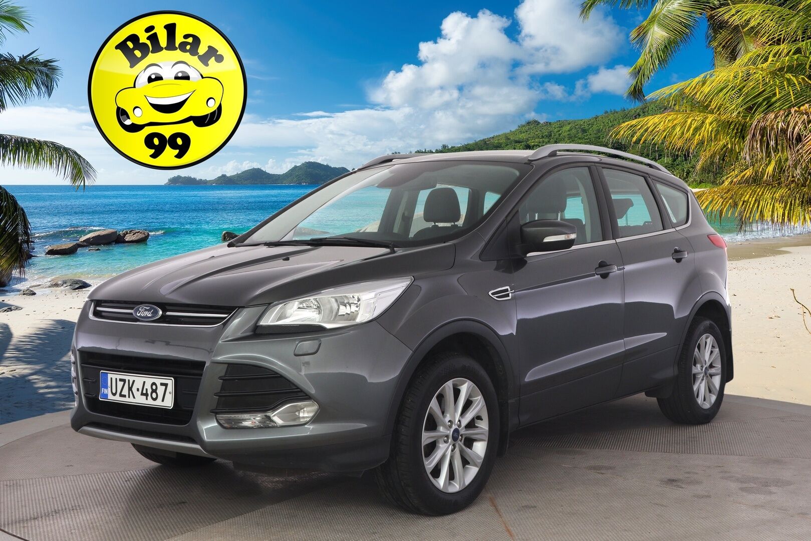Ford Kuga 2016 1,5 EcoBoost 150 hv FWD M6 Titanium 5-ovinen *2-om Suomi-auto / Vakkari / P-tutka*