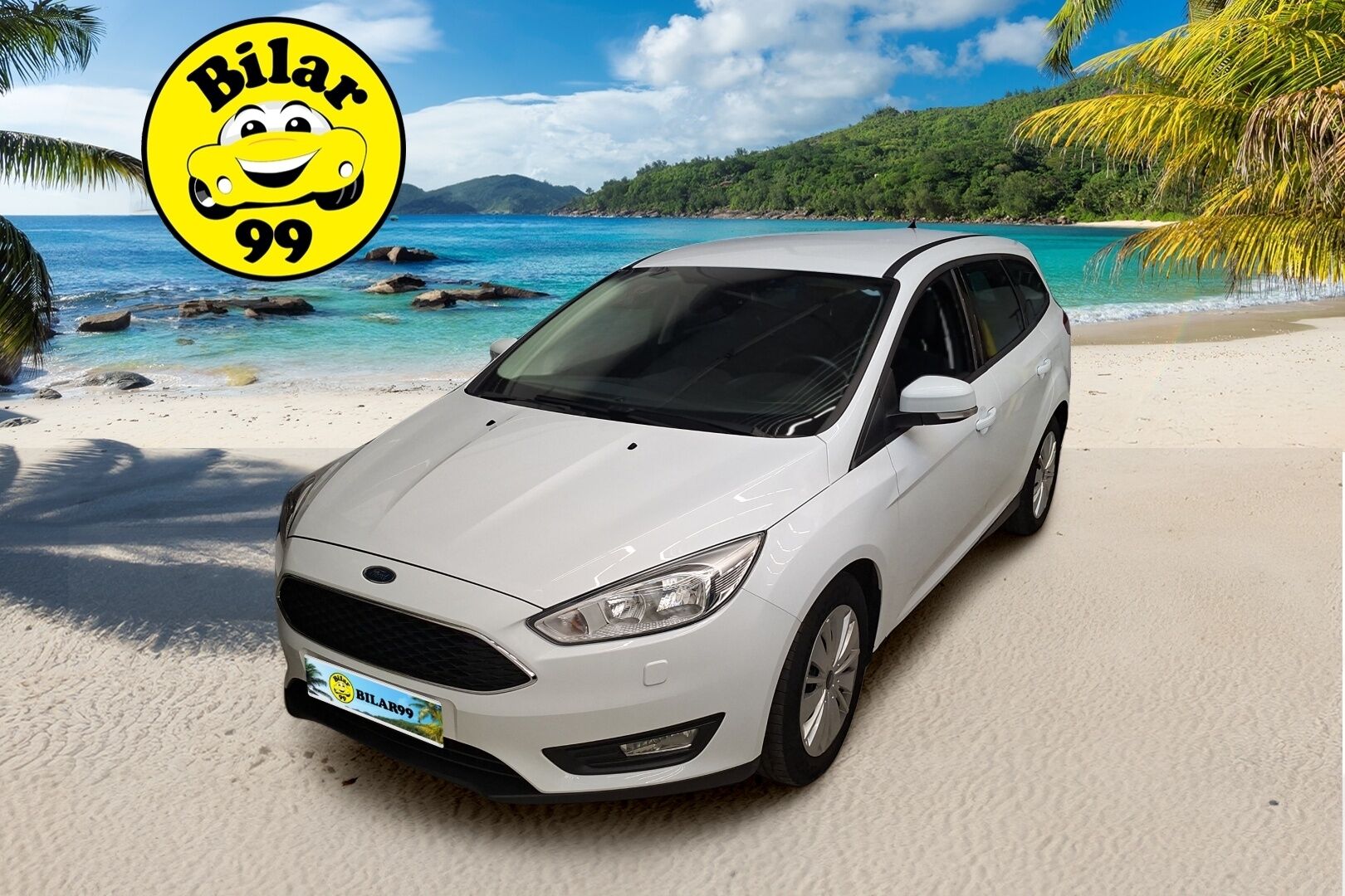 Ford Focus 2016 1,0 EcoBoost 125 hv Start/Stop A6 Trend Wagon * Koukku / Vakionopeudensäädin / Ilmastointi / P-Tutkat * - * Yhdellä omistajalla ollut 2025 asti, siisti yksilö asiallisilla varusteilla *