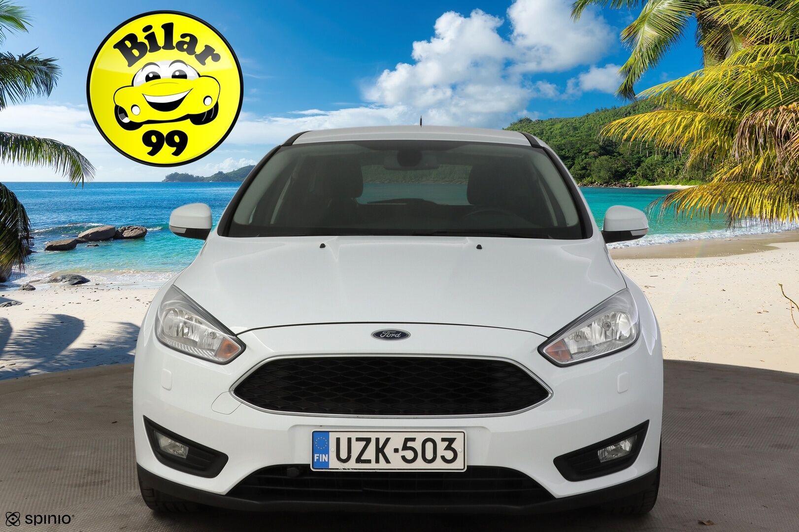 Ford Focus 2016 1,0 EcoBoost 125 hv Start/Stop A6 Trend Wagon * Koukku / Lämm. tuulilasi / Vakkari / Ilmastointi / P-Tutkat * - * Jakopää vaihdettu 7/25! Siisti yksilö asiallisilla varusteilla * 