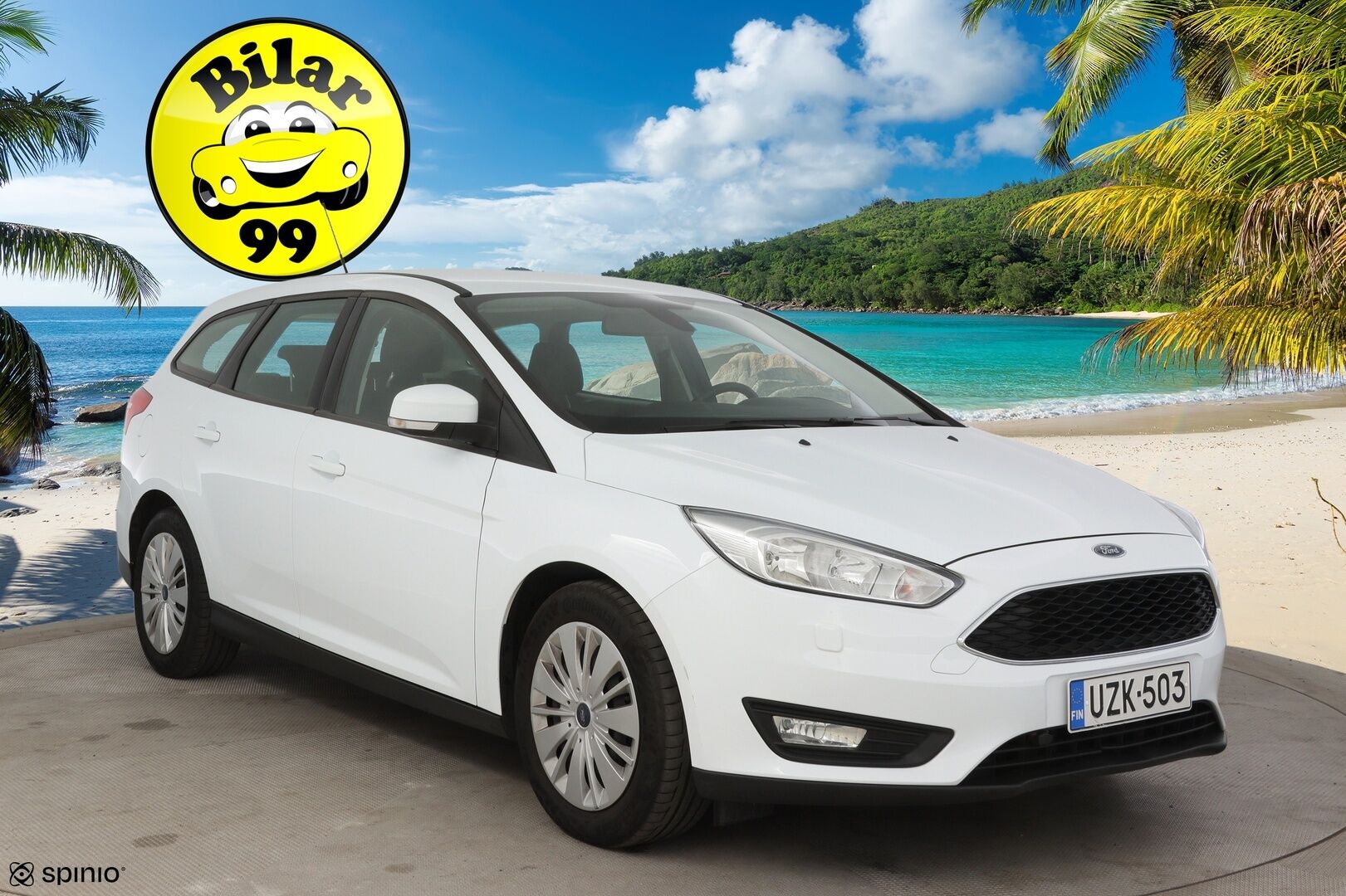 Ford Focus 2016 1,0 EcoBoost 125 hv Start/Stop A6 Trend Wagon * Koukku / Vakionopeudensäädin / Ilmastointi / P-Tutkat * - * Yhdellä omistajalla ollut 2025 asti, siisti yksilö asiallisilla varusteilla *