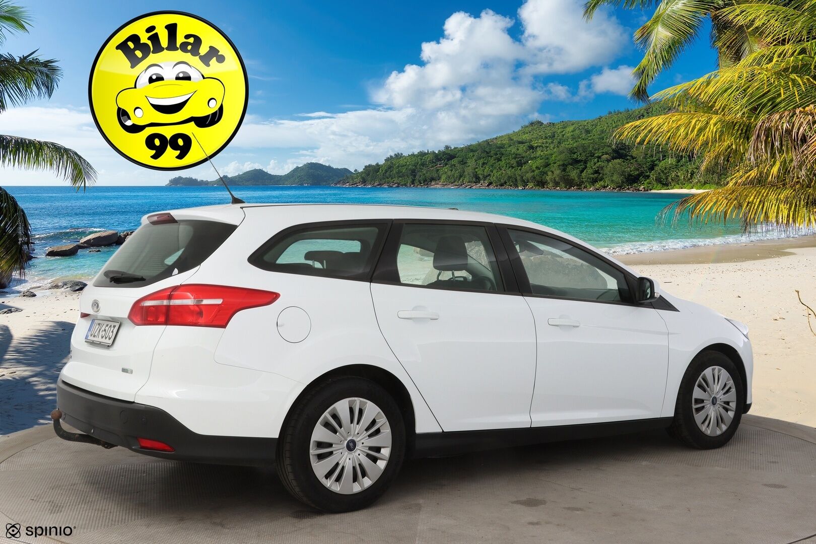 Ford Focus 2016 1,0 EcoBoost 125 hv Start/Stop A6 Trend Wagon * Koukku / Vakionopeudensäädin / Ilmastointi / P-Tutkat * - * Yhdellä omistajalla ollut 2025 asti, siisti yksilö asiallisilla varusteilla *